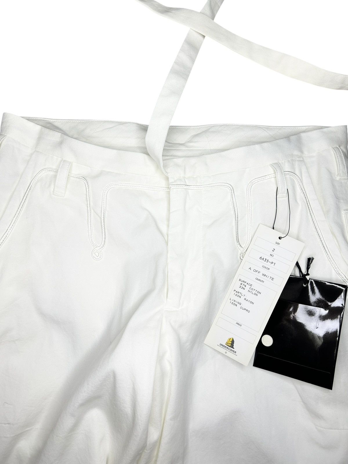 Undercover F/W 06 Spiral Waistband Trousers Size 29" - 7 Thumbnail
