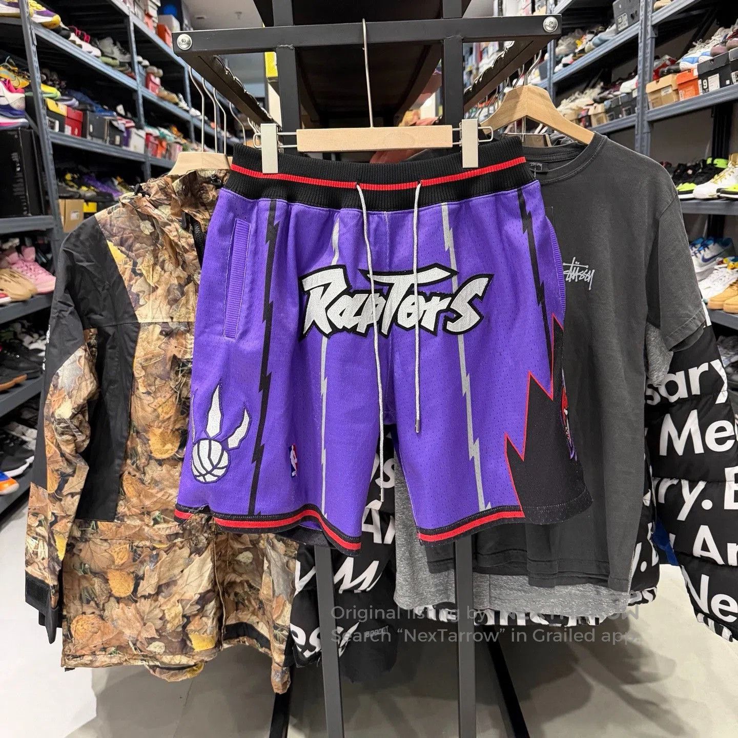 Just Don Just Don x Mitchell & Ness Raptors Shorts. Size US 30 / EU 46 - 5 Thumbnail