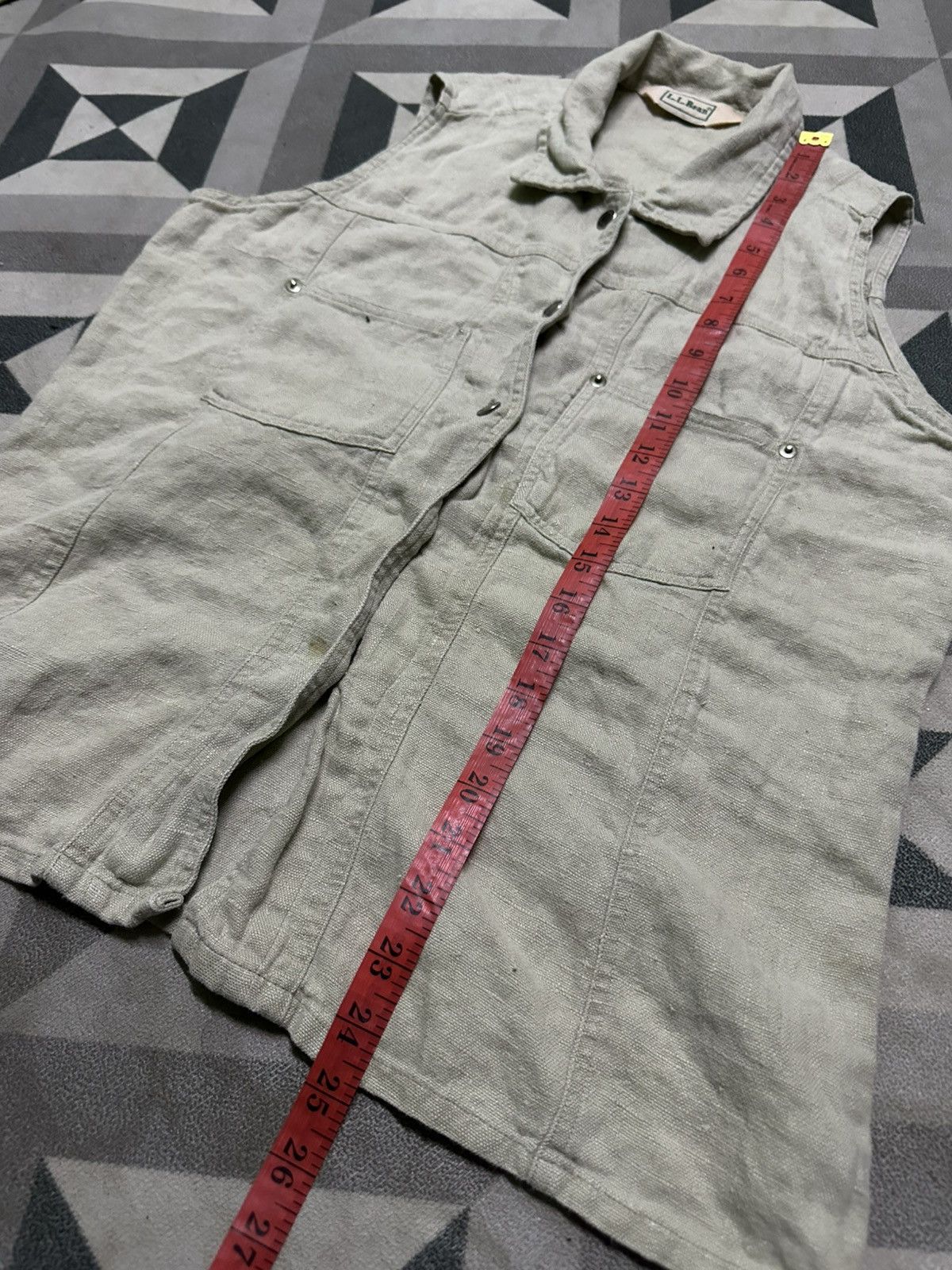 L.L. Bean Vintage LLbean linen vest Size M / US 6-8 / IT 42-44 - 7 Thumbnail