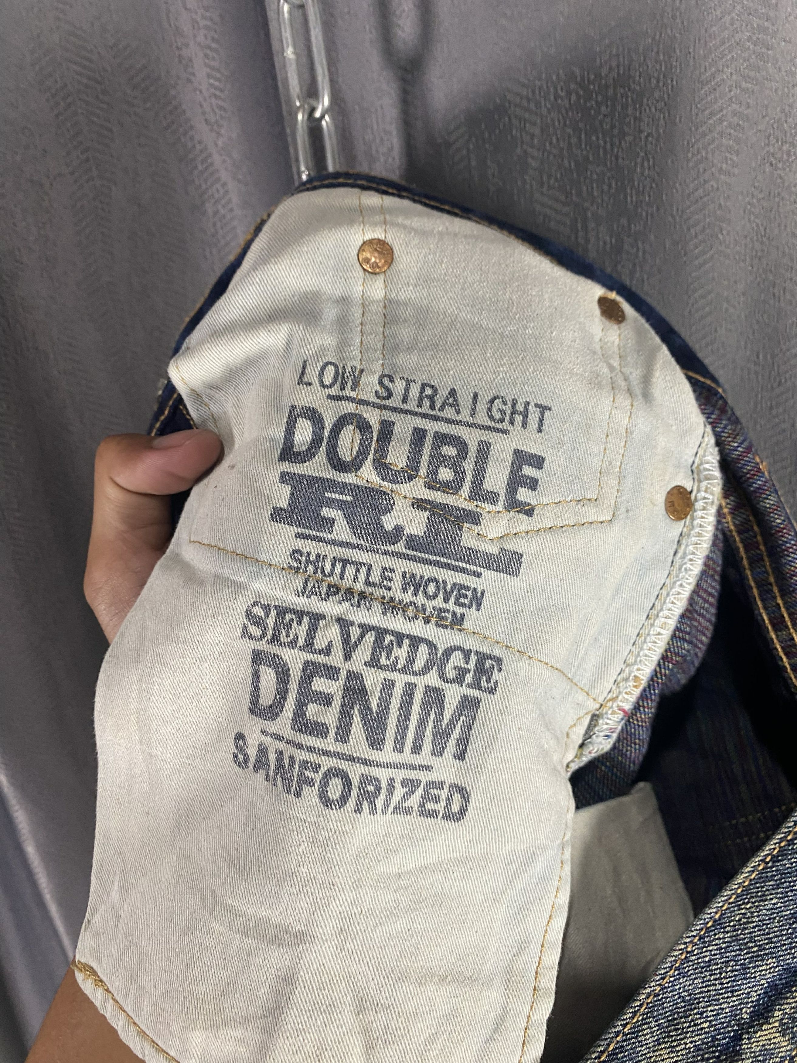 RRL Ralph Lauren RALPH LAUREN DOUBLE RL - RRL - LOW STRAIGHT SELVEDGE DENIM Size US 29 - 12 Thumbnail