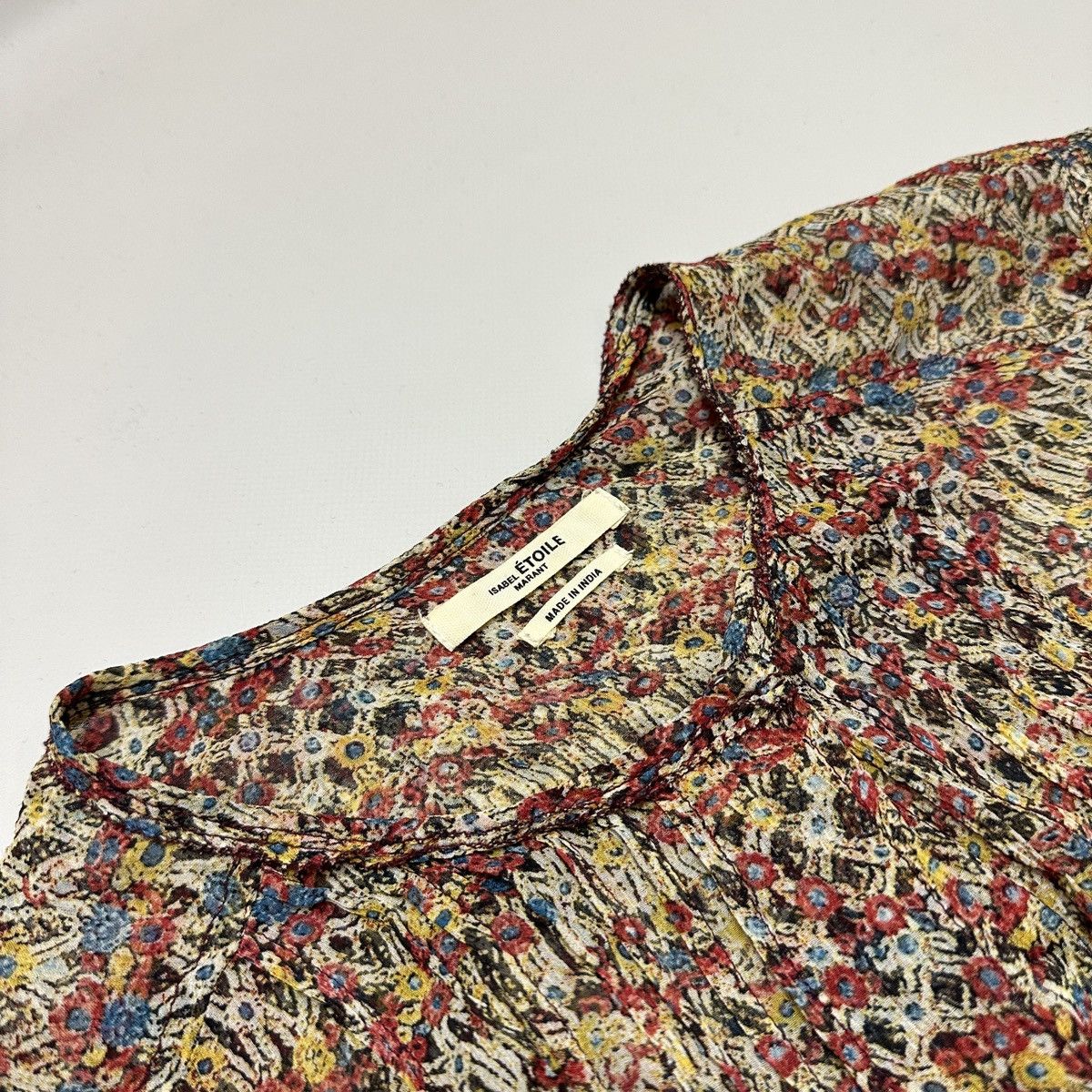Isabel Marant Etoile Isabel Marant silk floral printed maxi dress Size XS / US 0-2 / IT 36-38 - 8 Thumbnail