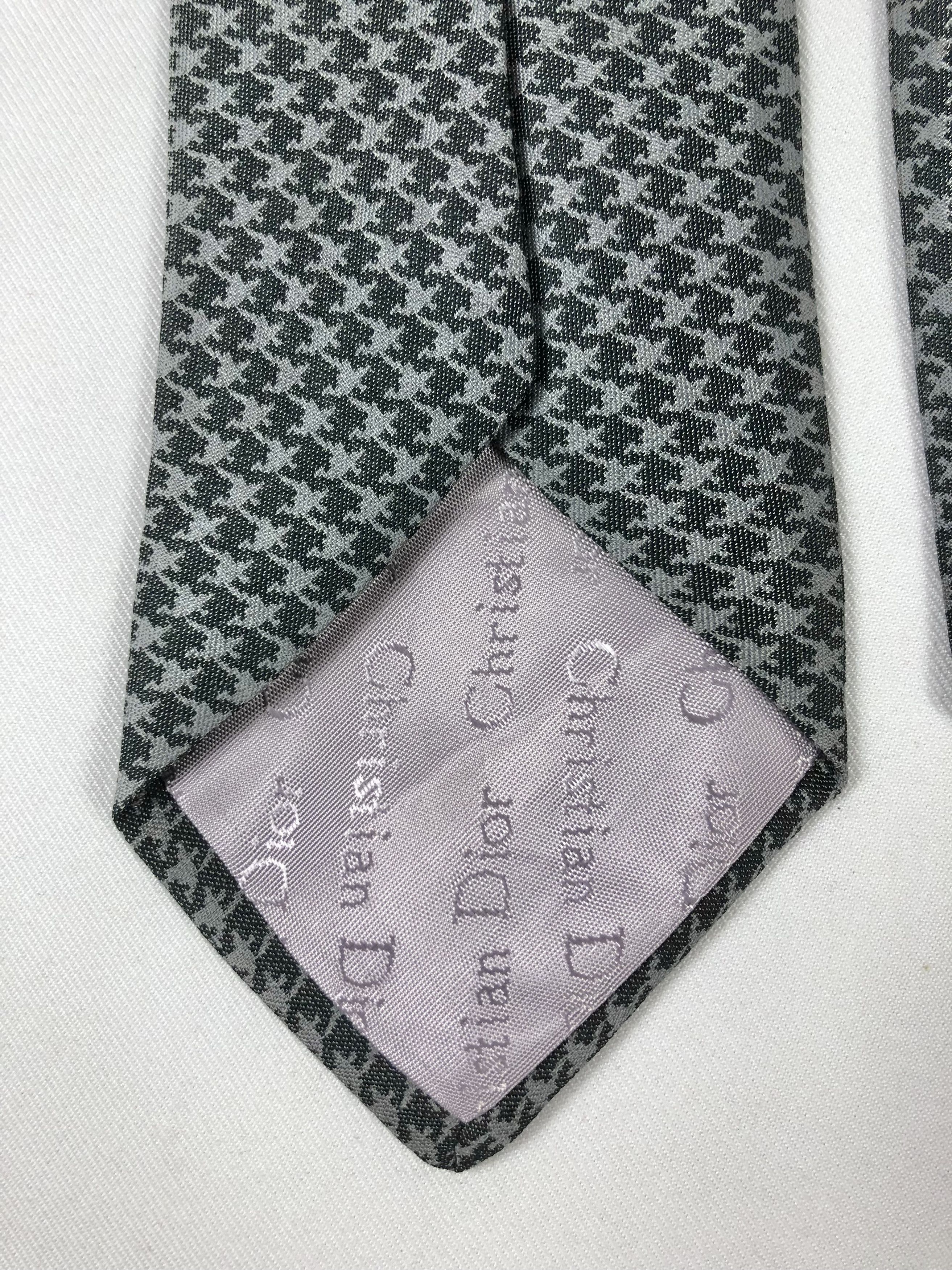 Christian Dior Monsieur Rare Vintage Christian Dior Monsieur Silk Tie Size ONE SIZE - 6 Thumbnail