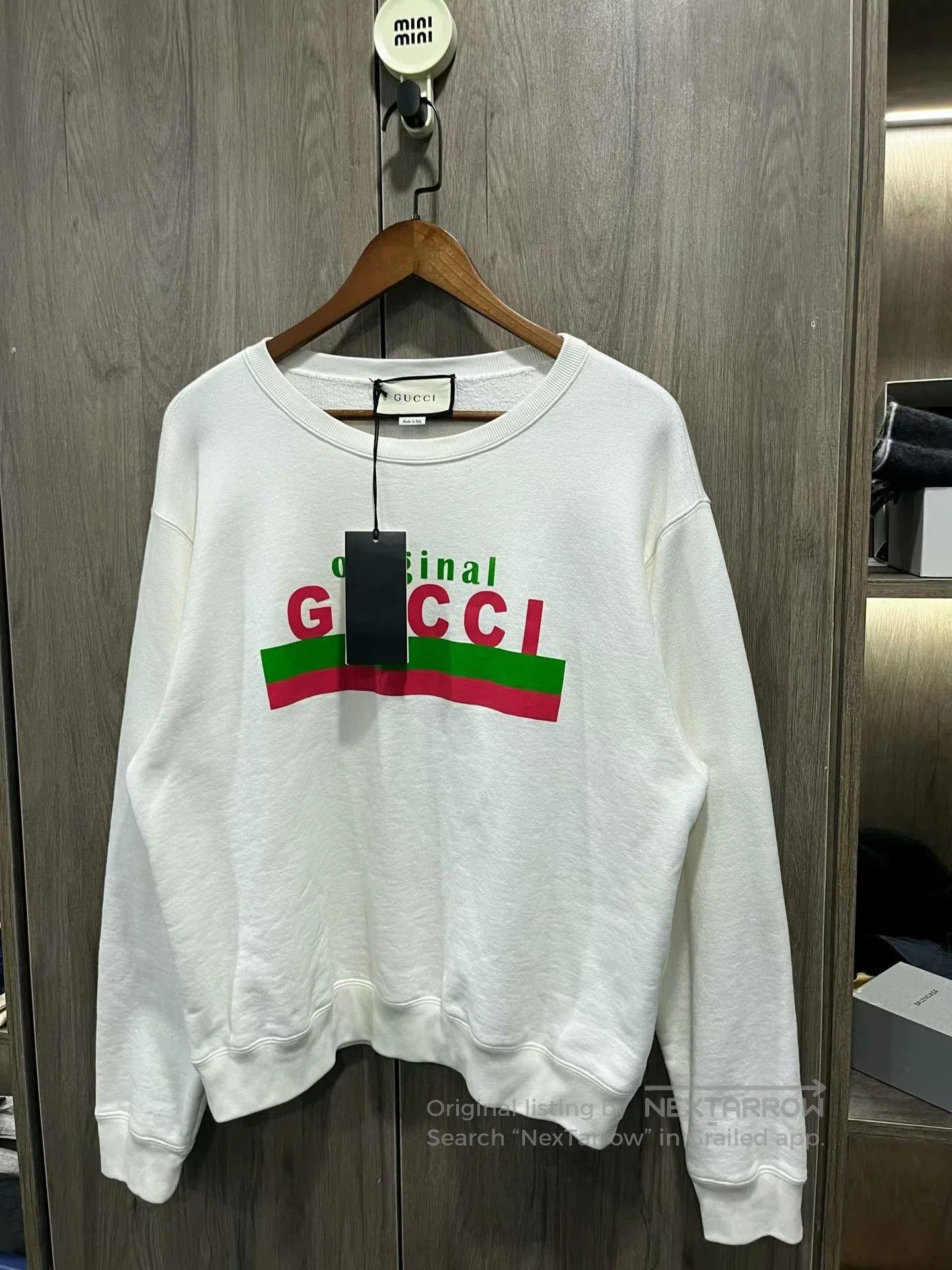 Gucci gucci red green striped sweatshirt size small. Size US S / EU 44-46 / 1 - 3 Thumbnail