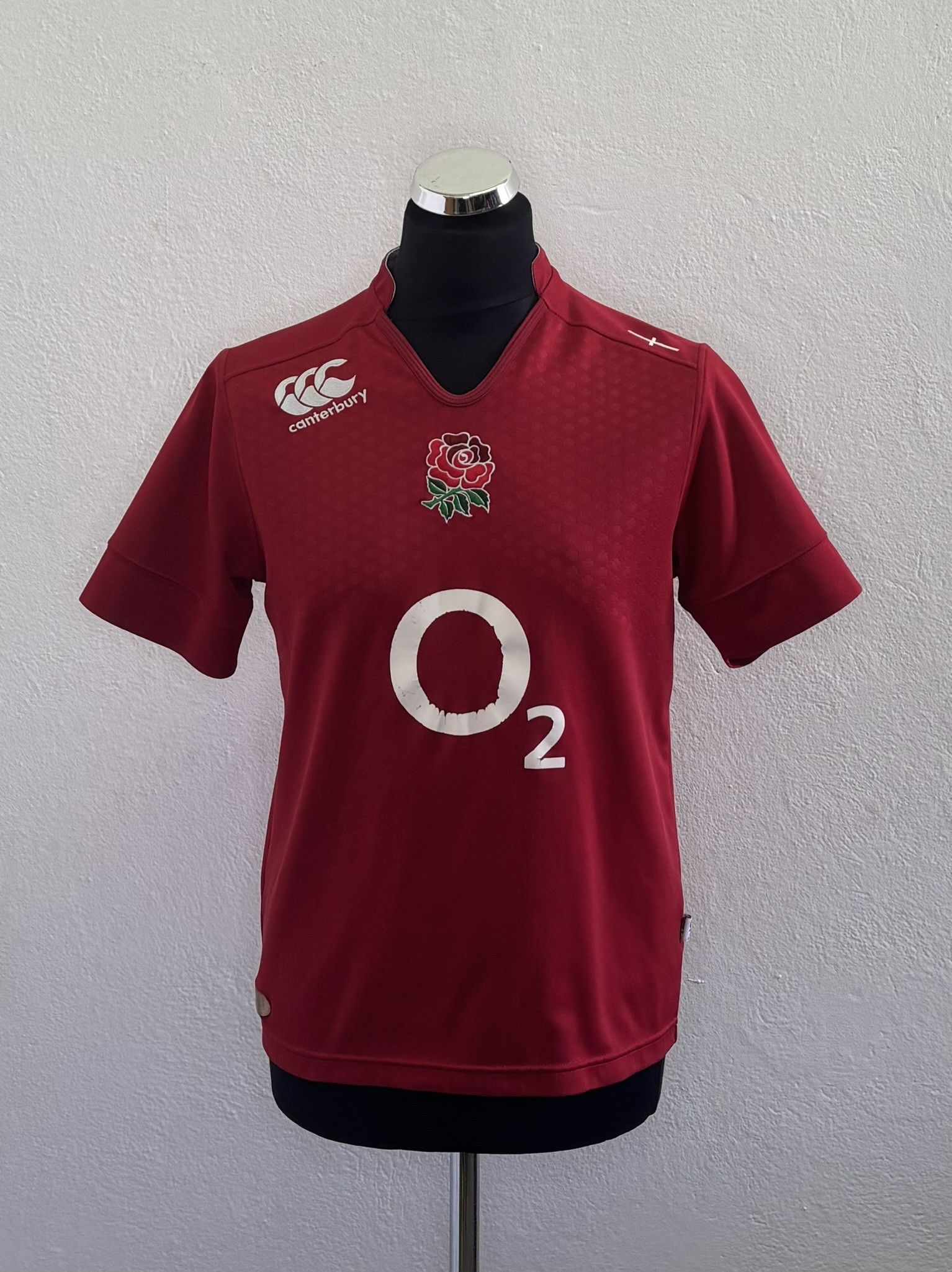 Canterbury of New Zealand England Rugby 2014/2015 Canterbury Jersey Size M Size US M / EU 48-50 / 2 - 1 Thumbnail