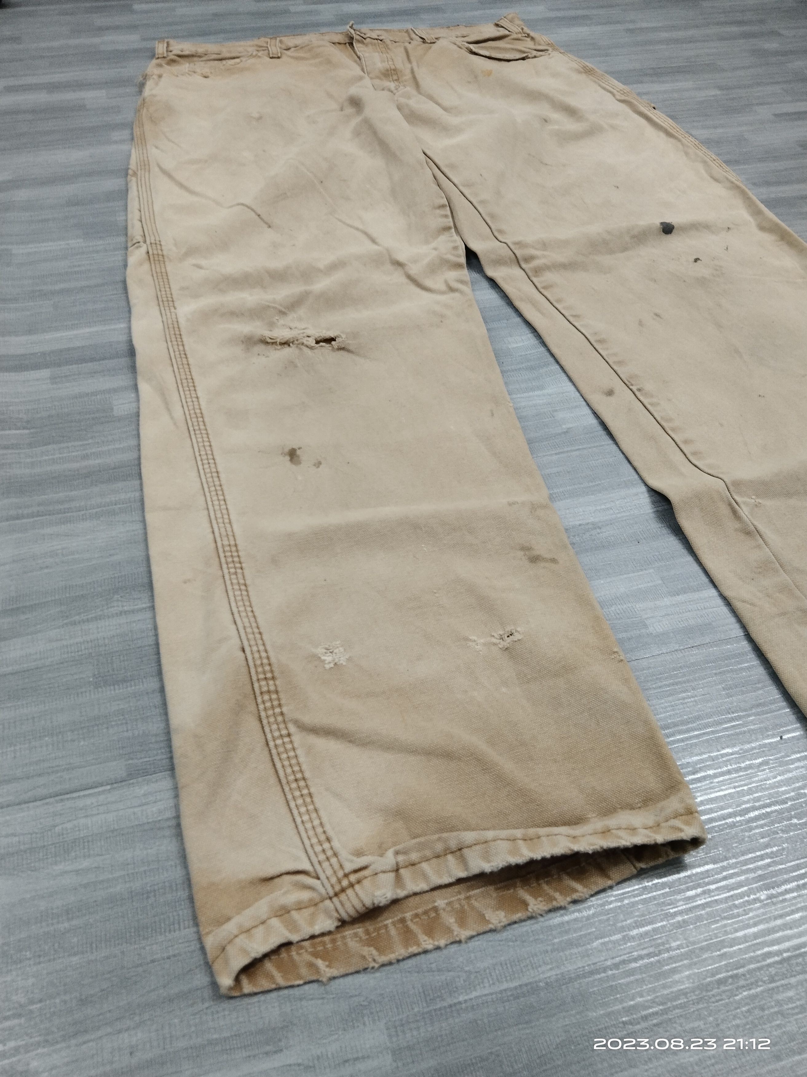 Dickies TRASH SICK DICKIES CARPENTER DENIM PANTS Size US 33 - 4 Thumbnail
