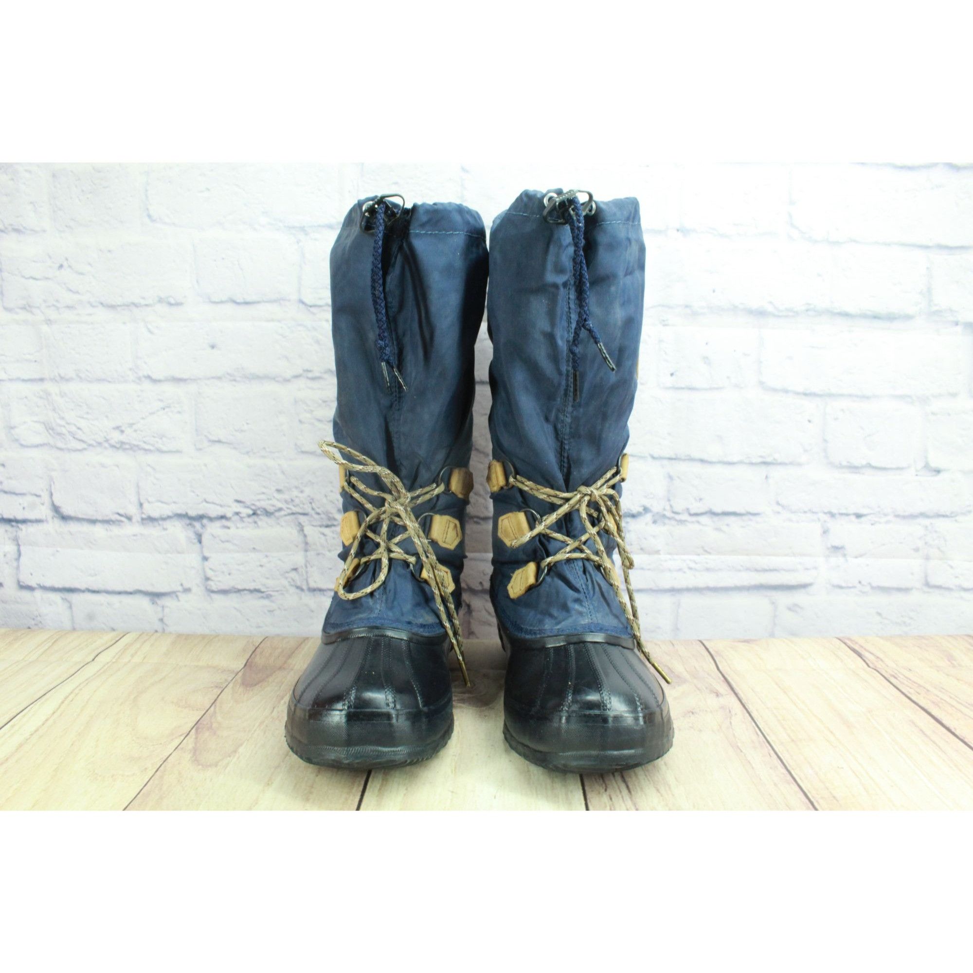 SOREL Sorel Womens Snowlion Blue High Waterproof Boots 8 Size US 8 / IT 38 - 4 Thumbnail