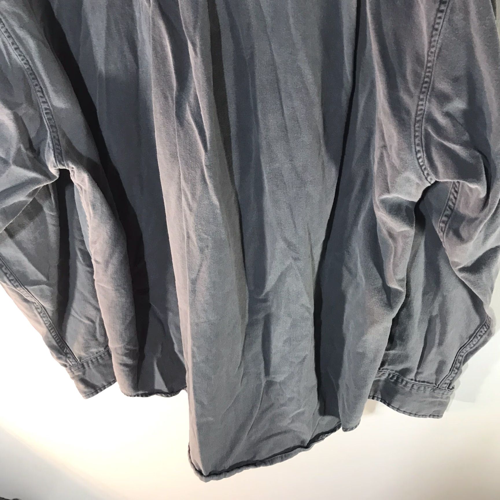 Vintage Vesi Sportswear Alabama Gray 100% Cotton Button-Up Shirt Men XXL Casual Business Travel All Seasons Size US XXL / EU 58 / 5 - 7 Thumbnail