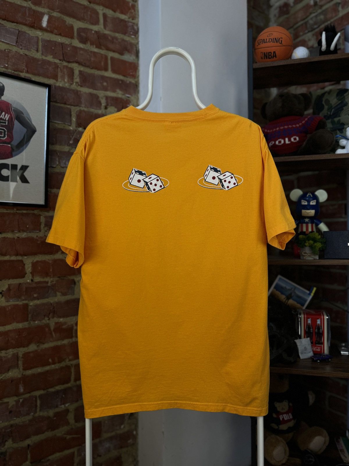 Hanes × Vintage LAS VEGAS Nevada Hanes Vintage Yellow T-Shirt Size US L / EU 52-54 / 3 - 2 Thumbnail