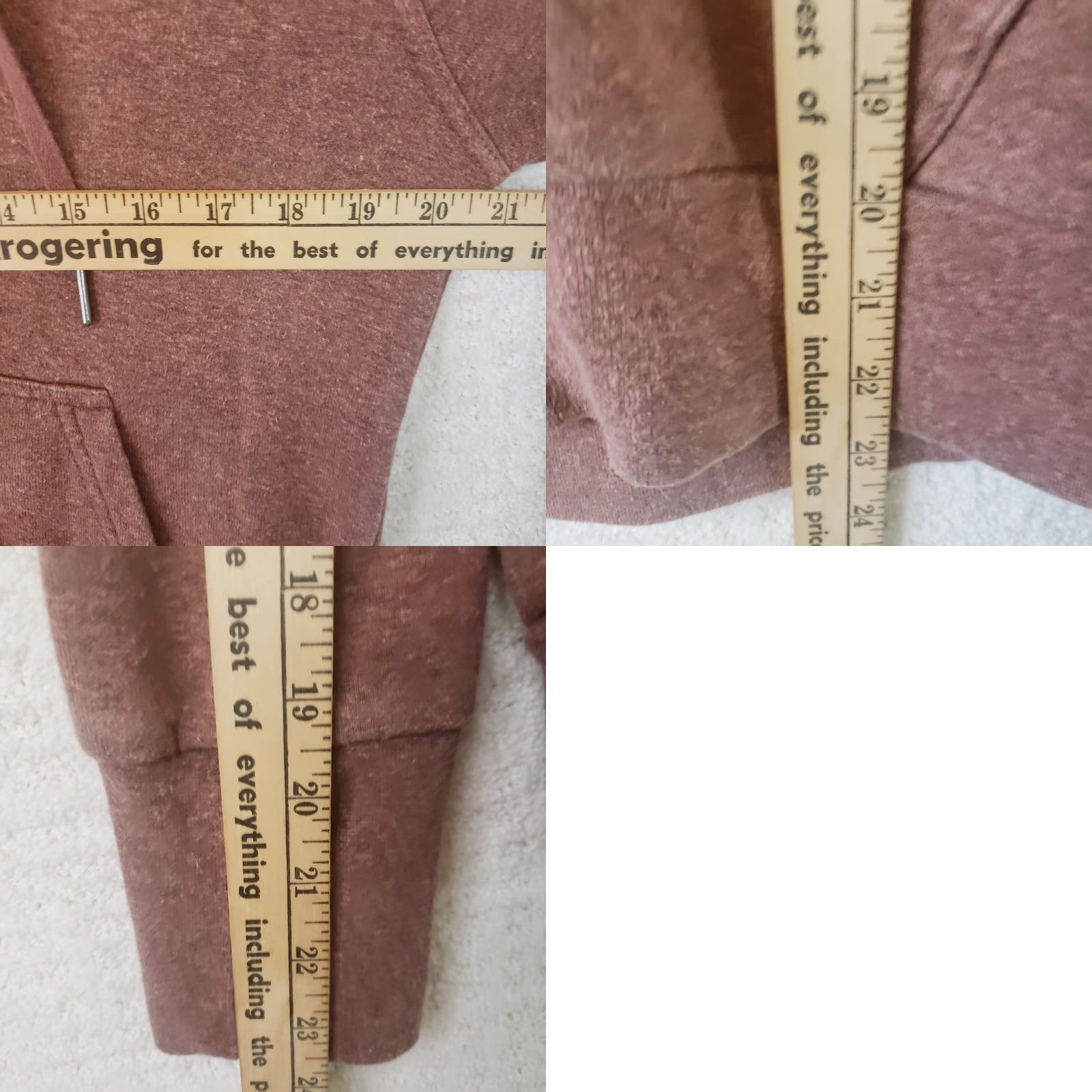 Prana prAna Women's Full Zip Hoodie Pink S Pockets Hooded Drawstring Lightweight Breathable Hiking Yoga Activewear Logo Yellow? Size S / US 4 / IT 40 - 10 Thumbnail