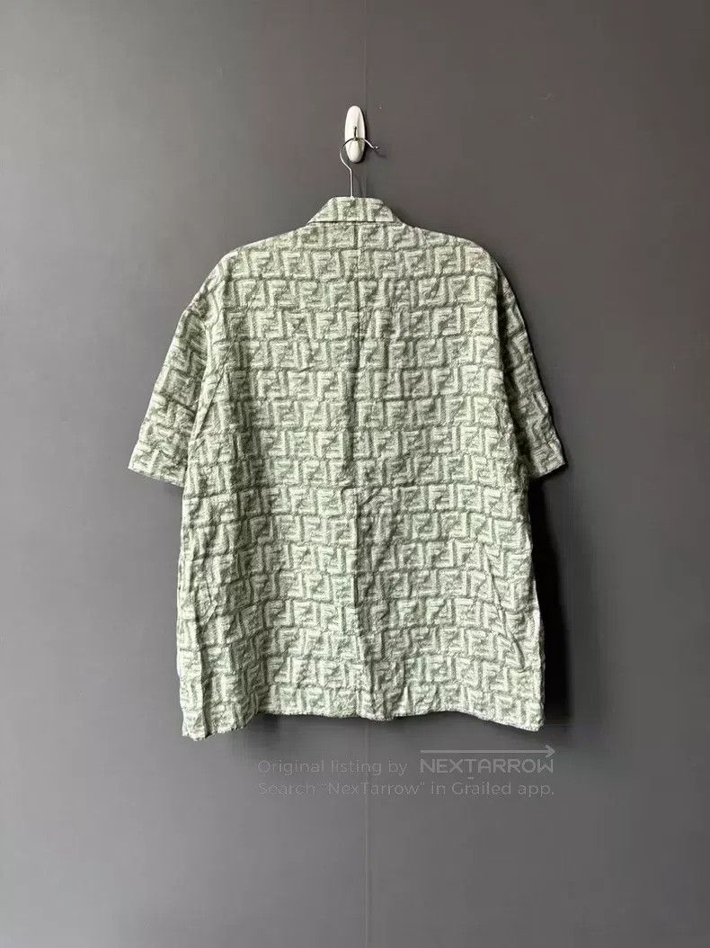 Fendi Fendi All-Over Printed Short Sleeve Shirt Size US XXS / EU 40 - 2 Thumbnail