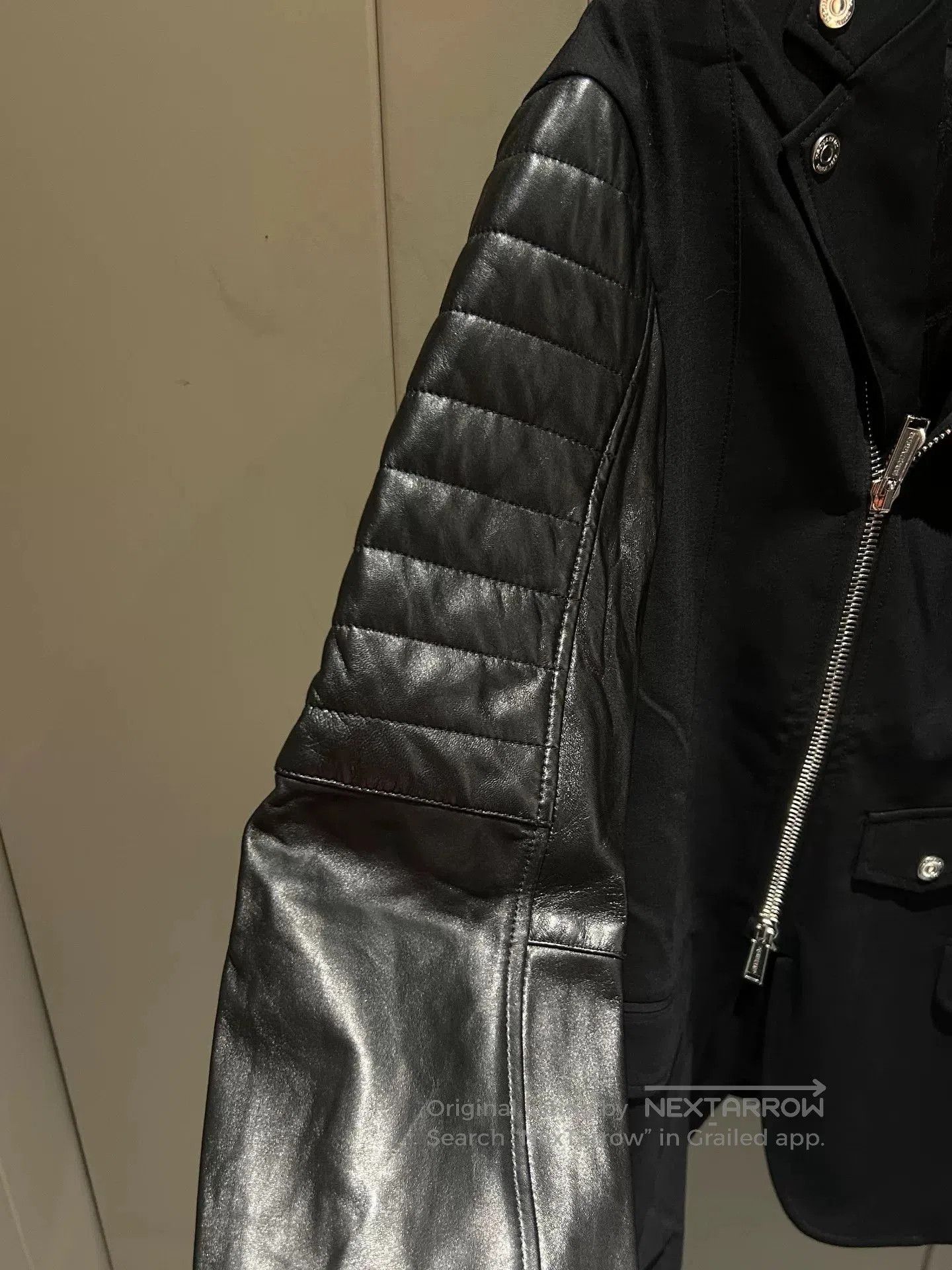 Dsquared2 DSQUARED2 Men's Leather Coat. Size US S / EU 44-46 / 1 - 3 Thumbnail