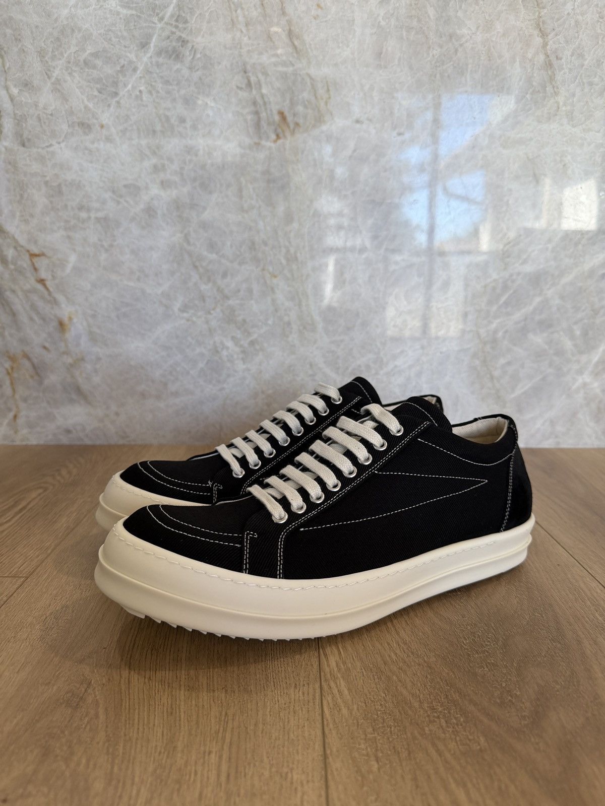 Rick Owens RICK OWENS DRKSHDW VINTAGE SNEAKER Size US 11 / EU 44 - 1 Thumbnail