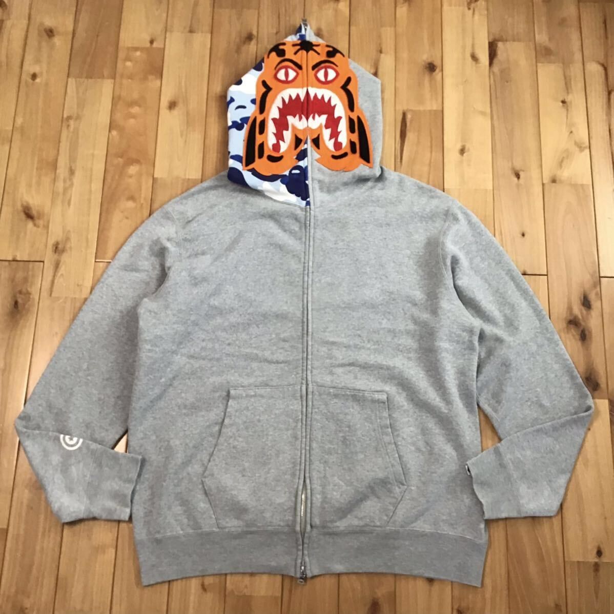 Bape × Nigo 🔥Nagoya city camo🔥 BAPE Tiger full zip hoodie a bathing ape Size US XL / EU 56 / 4 - 2 Thumbnail