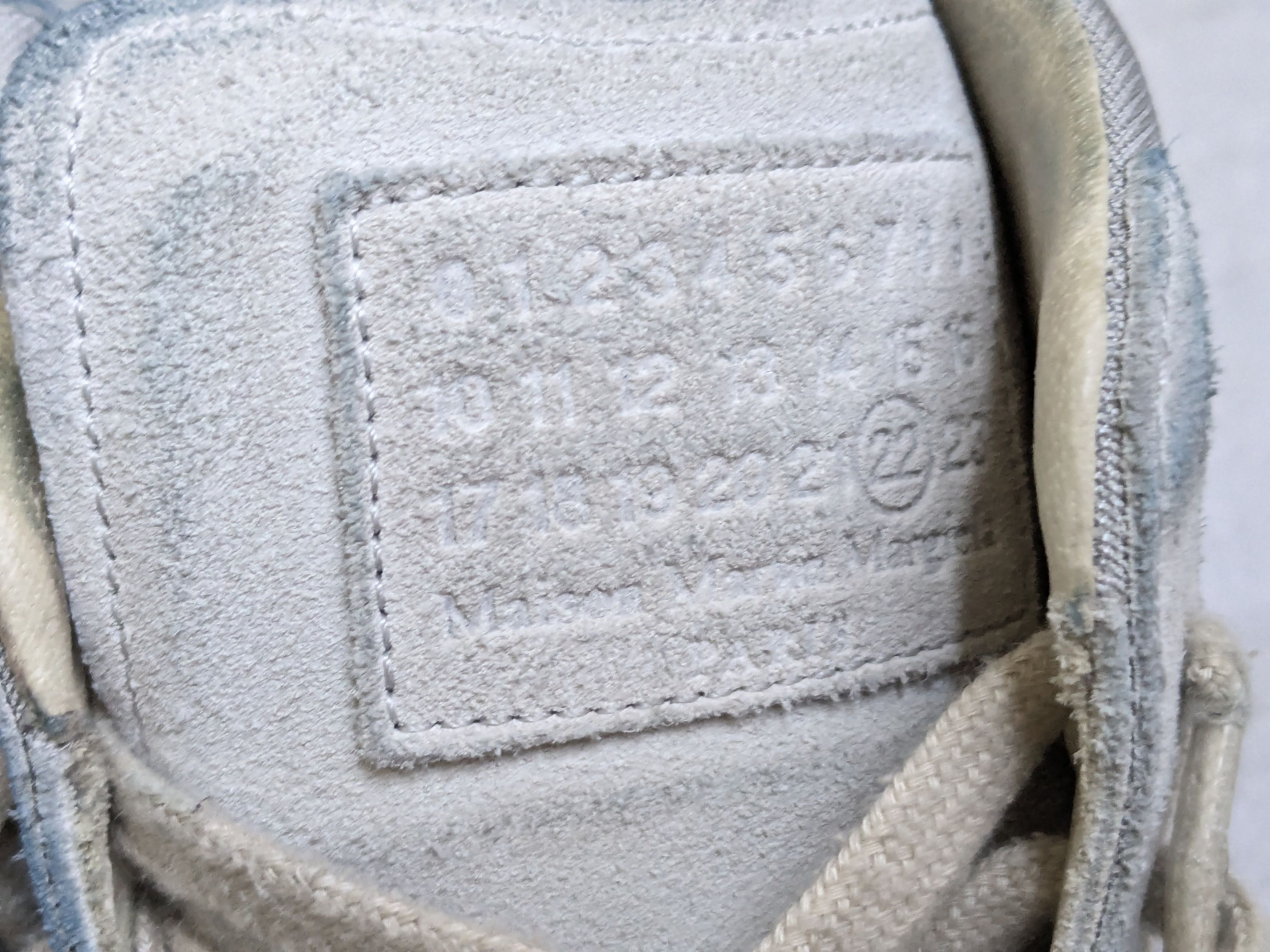 Maison Margiela Maison Margiela Replica GAT White Gray 7 40 High Tops Size US 7 / EU 40 - 6 Thumbnail