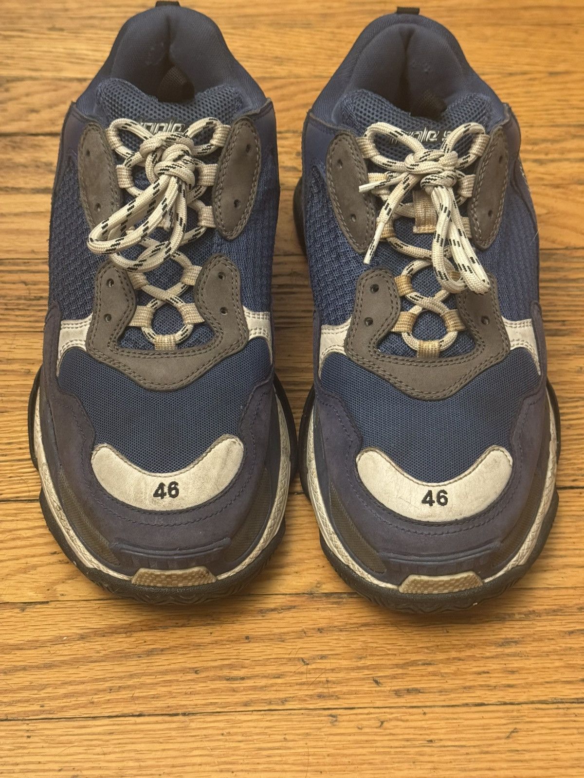 Balenciaga BALENCIAGA TRIPLE S SNEAKER Size US 13 / EU 46 - 1 Thumbnail