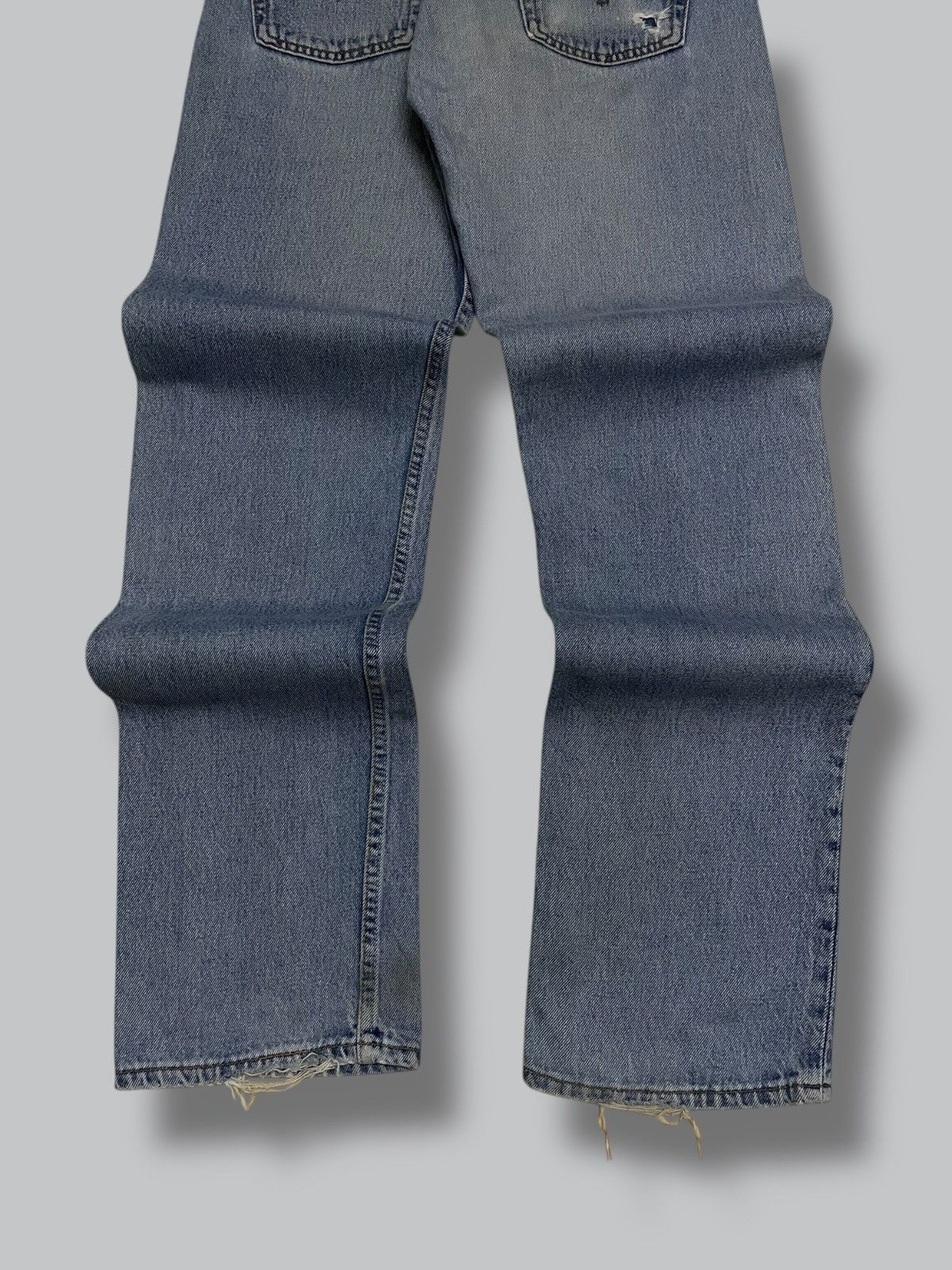 Levi's Vintage Clothing Vintage 1990s Designer Levis 501 Classic Blue Dirt Denim Size US 29 - 10 Thumbnail