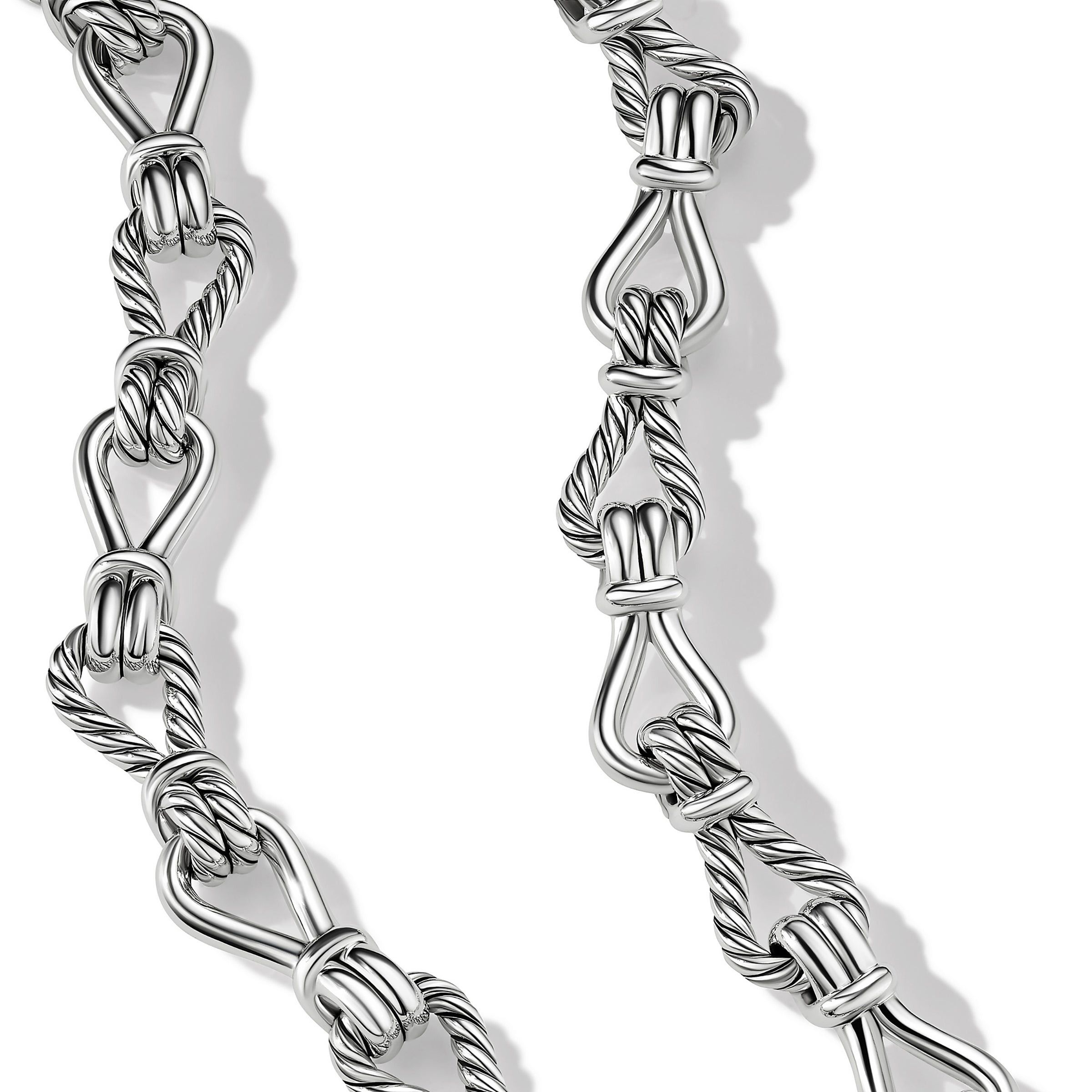 David Yurman o1w1db10325 Thoroughbred Loop Chain Link Necklace Sterling Size ONE SIZE - 1 Thumbnail