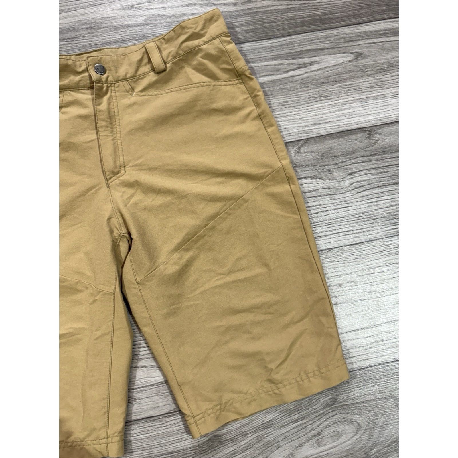 Salomon VINTAGE Salomon Outdoor Hiking Shorts Men Regular 32 Beige Outdoor Athletic 90s? Size US 32 / EU 48 - 5 Thumbnail