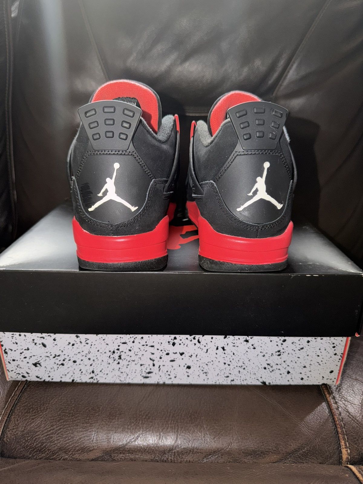 Jordan Brand Air Jordan 4 Retro GS ‘Red Thunder’ Size US 6 / EU 39 - 4 Thumbnail