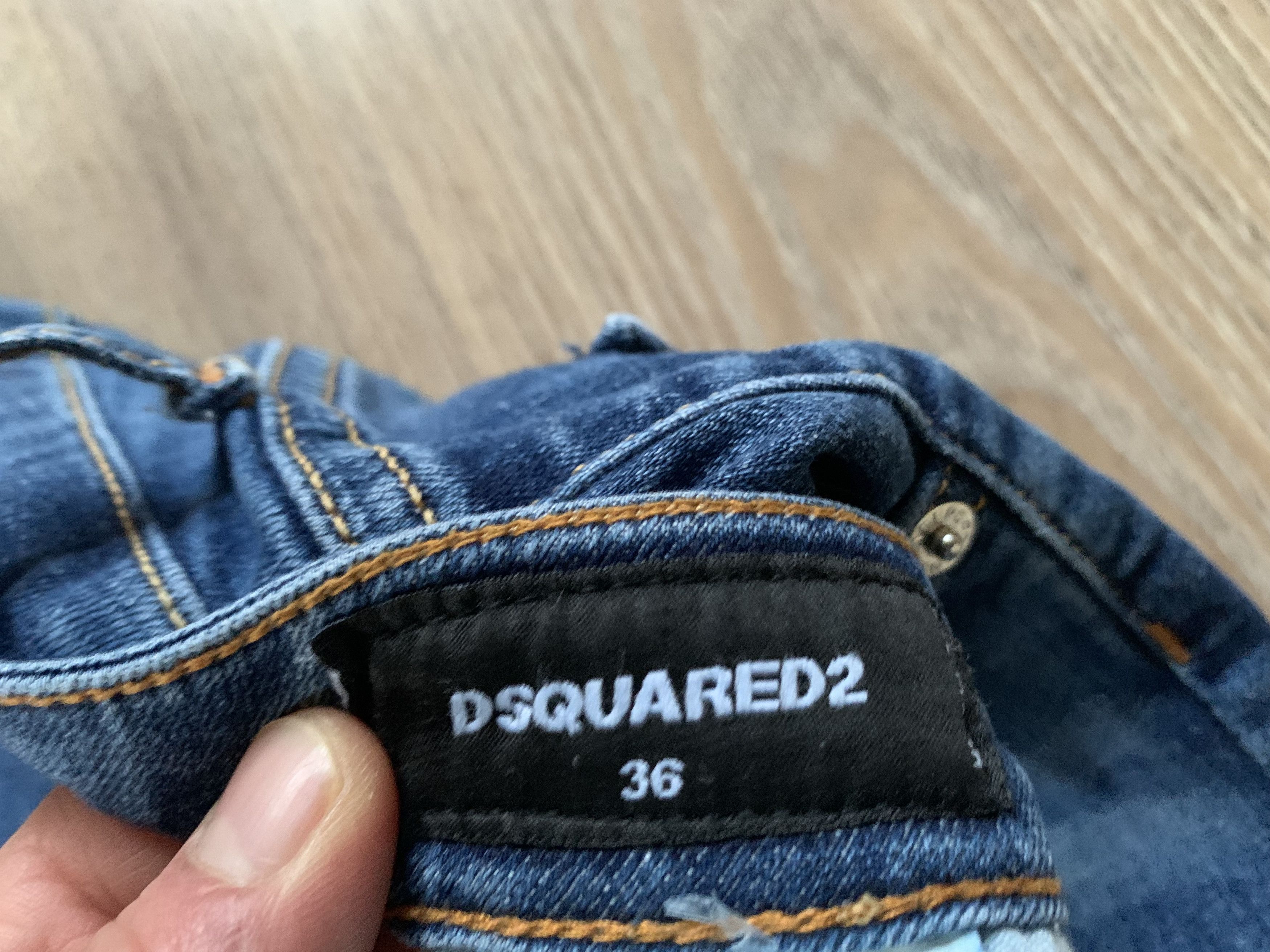 Dsquared2 Dsquared2 Women's Blue Denim Jeans Size 36" / US 14 / IT 50 - 9 Thumbnail