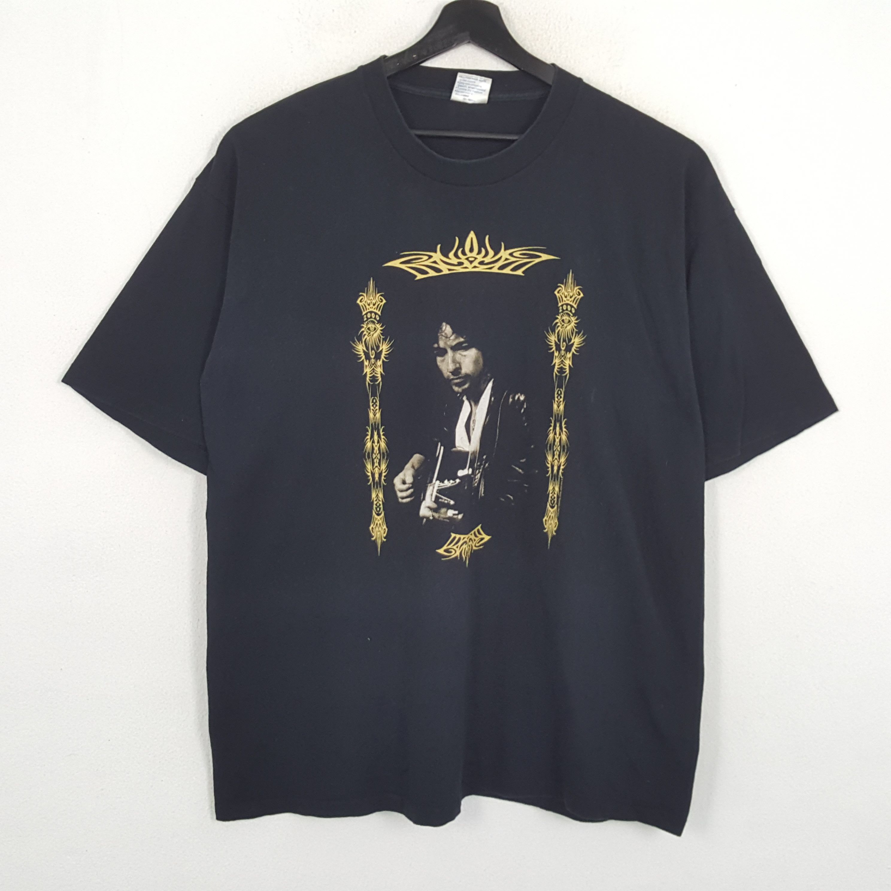 Band Tees × Vintage BOB DYLAN Singer Music Vintage Tshirt Size US XL / EU 56 / 4 - 1 Thumbnail