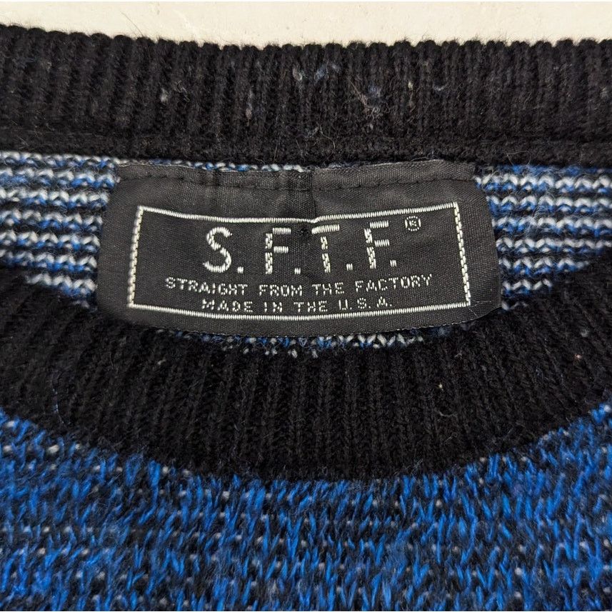 Vintage Vintage SFTF City Streets knit sweater Size US S / EU 44-46 / 1 - 3 Thumbnail