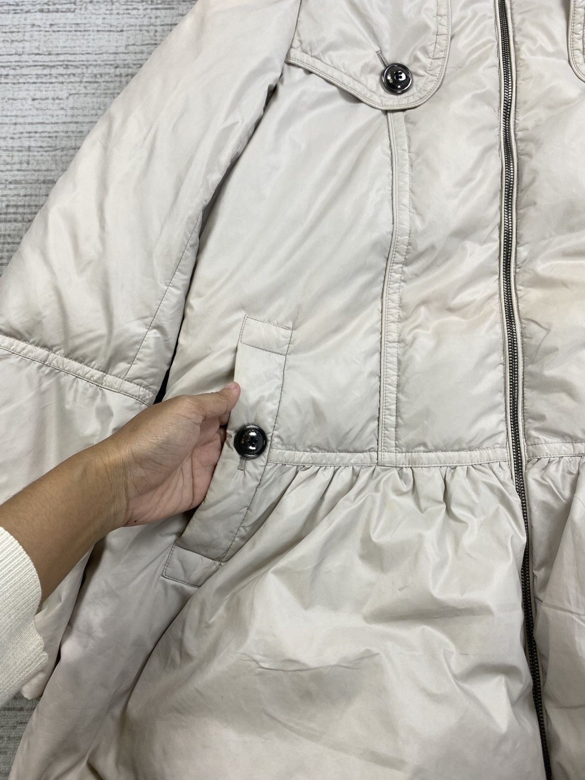 Burberry × Japanese Brand × Vintage Vintage Burberry Black Label Puffer Down Jacket Size S / US 4 / IT 40 - 7 Thumbnail