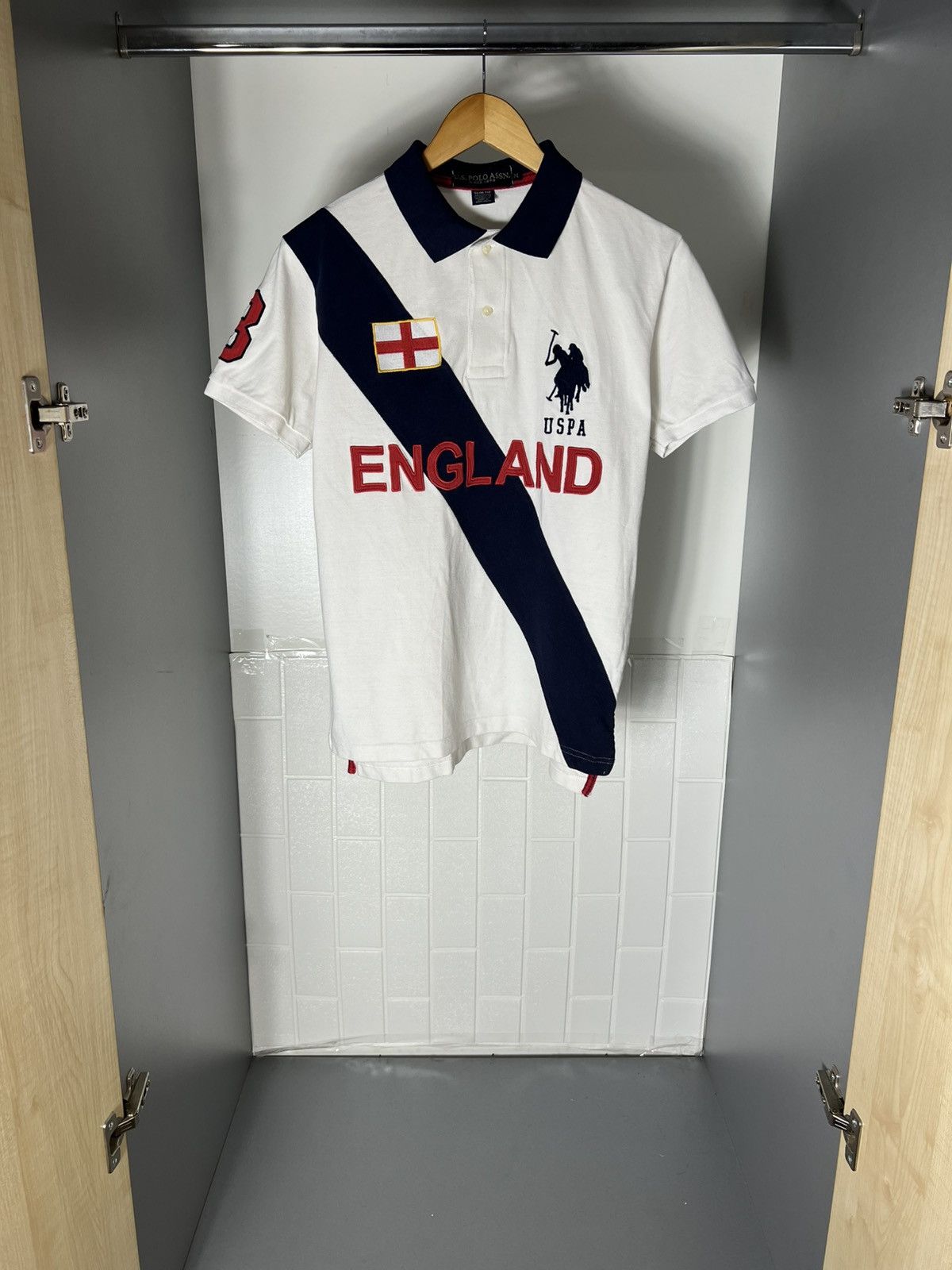 Polo Ralph Lauren VINTAGE U.S POLO ASSN ENGLAND DESIGNER CASUAL RETRO Y2K 90s Size US M / EU 48-50 / 2 - 1 Thumbnail