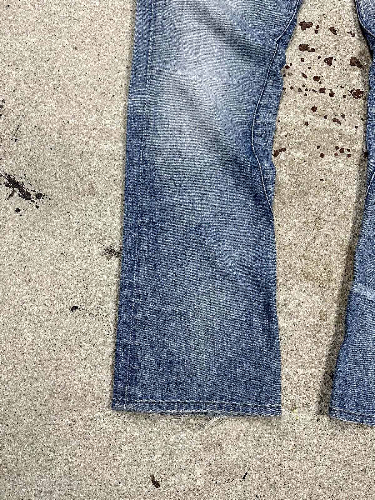 G-Star × Vintage Vintage Y2K G Star Raw Radar Tapered Reworked Denim Pants Size US 36 / EU 52 - 4 Thumbnail