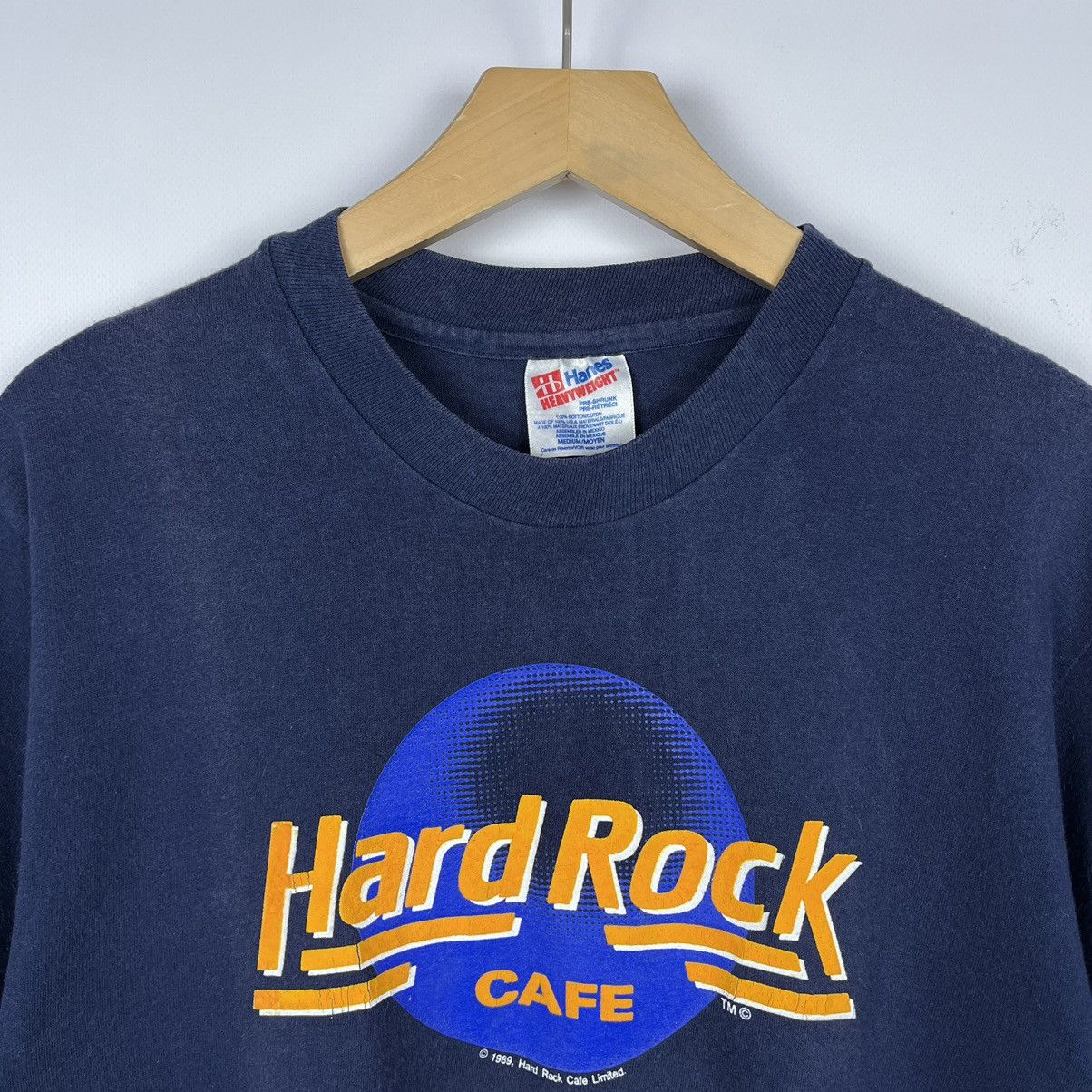 Hard Rock Cafe Vintage Hard Rock Cafe Calgary Hanes tee 1989 Size US M / EU 48-50 / 2 - 2 Thumbnail