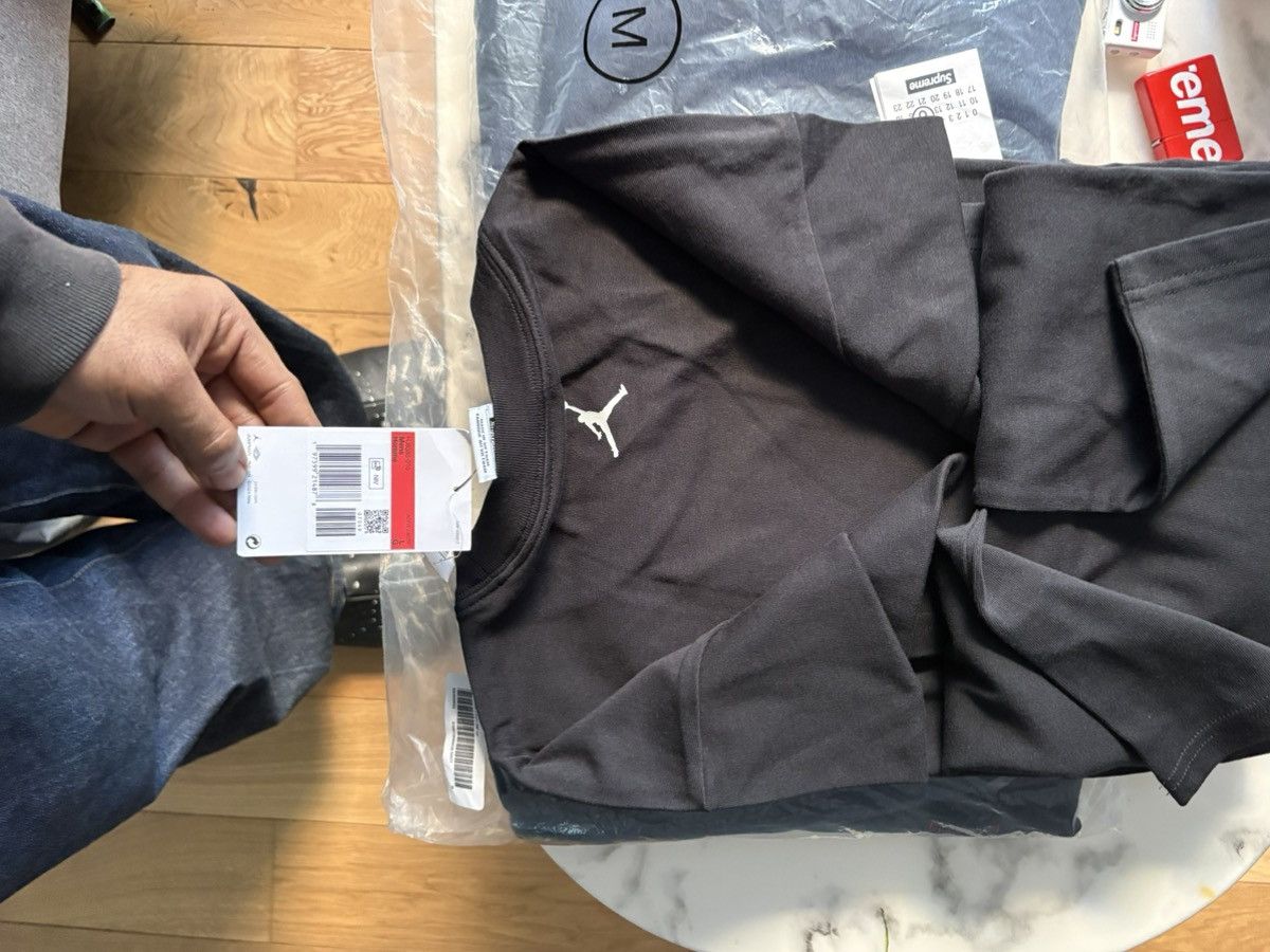 Jordan Brand × Supreme Biggie Jordan X Supreme Black tee L Size US L / EU 52-54 / 3 - 2 Thumbnail