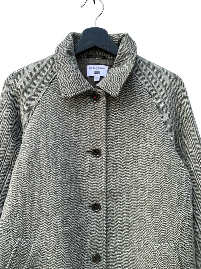Lemaire × Uniqlo Ines De La Fressange X Uniqlo Wool Trench Coat Jacket Size US M / EU 48-50 / 2 - 6 Thumbnail