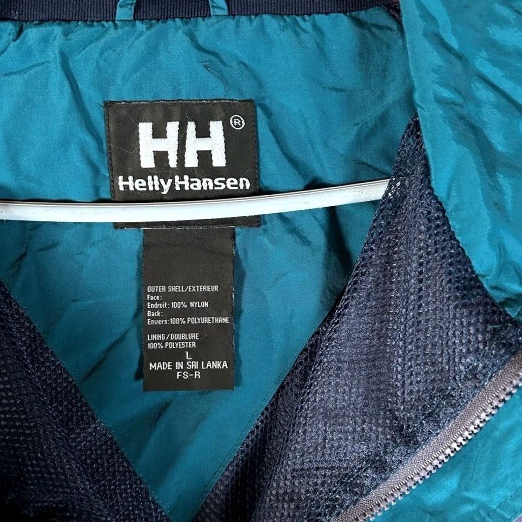 Helly Hansen VINTAGE Helly Hansen Pullover Anorak Jacket Windbreaker Size L Purple Blue Mens Size US L / EU 52-54 / 3 - 2 Thumbnail