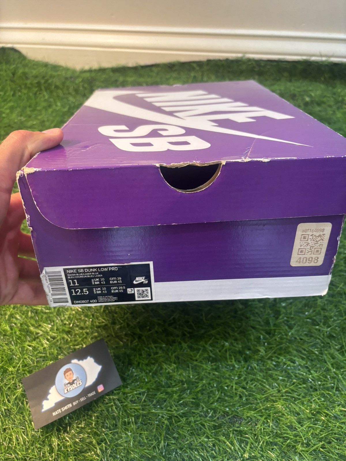 Nike Nike sb dunk low Blue Raspberry Size US 11 / EU 44 - 7 Thumbnail