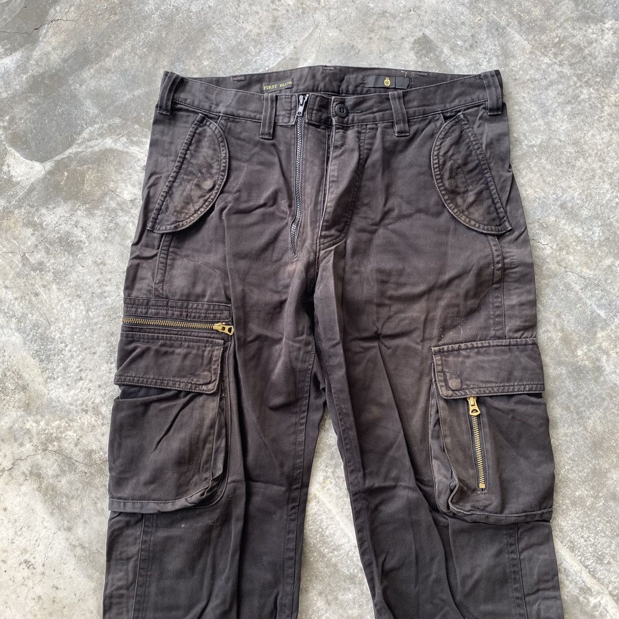 Le Grande Bleu (L.G.B.) Japanese First Blow Cargo Pants w34 Size US 34 / EU 50 - 2 Thumbnail