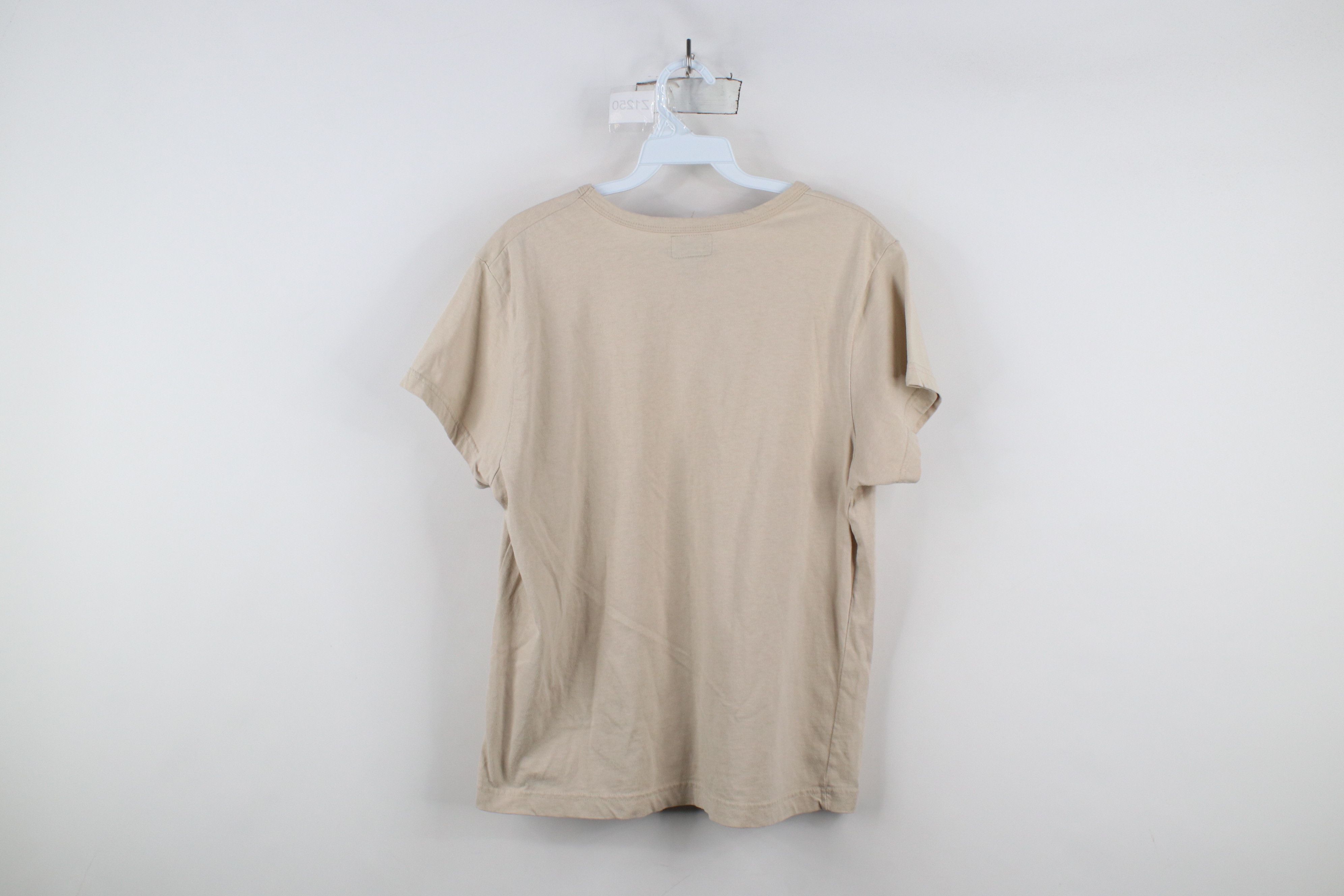 Abercrombie & Fitch × Vintage Vintage 90s Abercrombie & Fitch Blank Short Sleeve T-Shirt Size L / US 10 / IT 46 - 9 Thumbnail