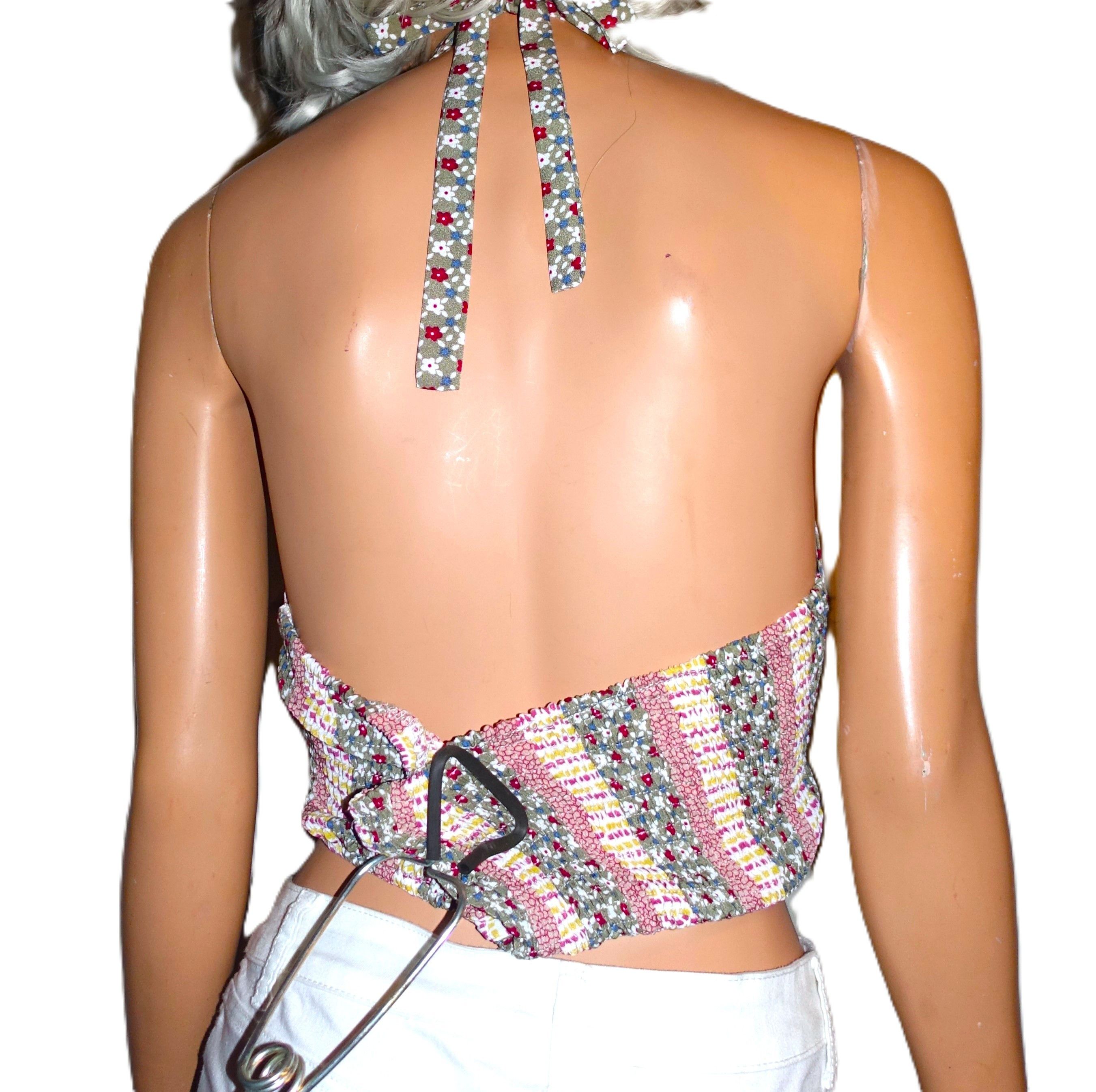 Shein Shein Multi Colored Halter Top M Size M / US 6-8 / IT 42-44 - 3 Thumbnail