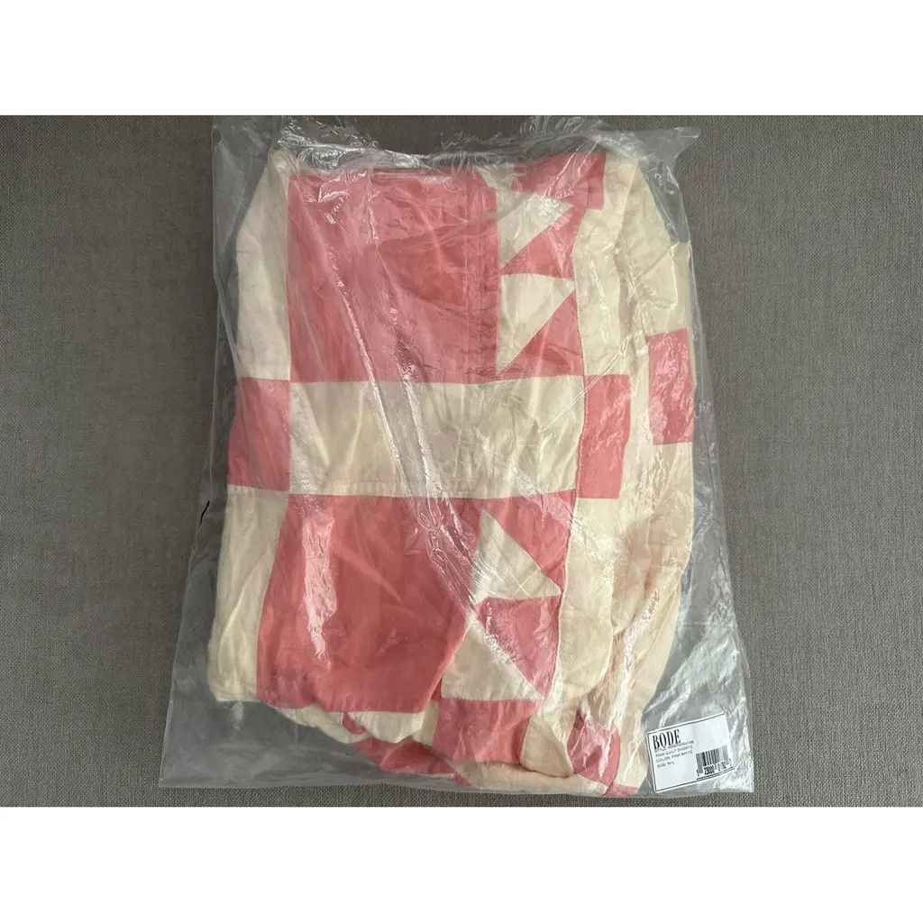 Bode Bode Quilt Shorts Pink M/L Size US 32 / EU 48 - 5 Thumbnail