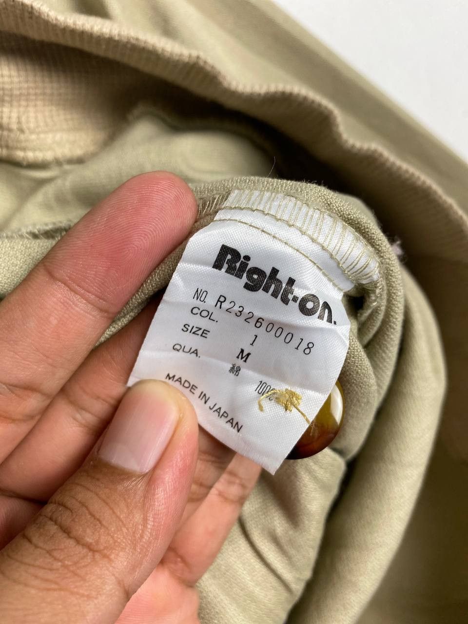Japanese Brand right on japanese brands jacket nice design Size US M / EU 48-50 / 2 - 6 Thumbnail