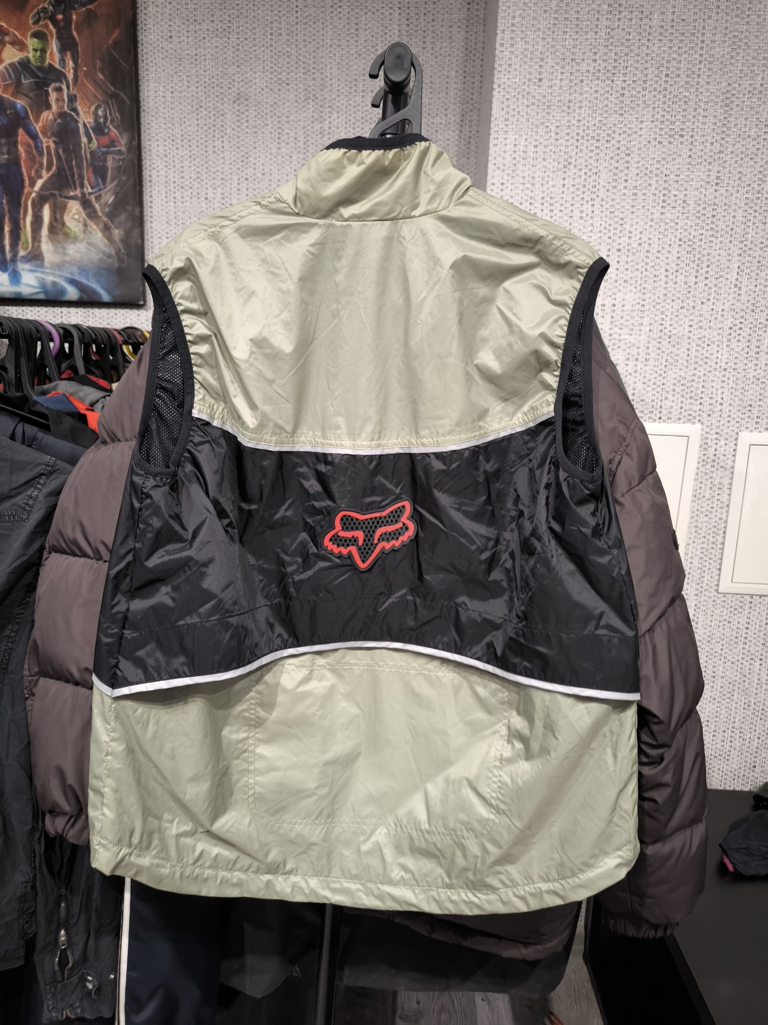 Fox Racing Men's Vintage Yoke Fox Racing Windbreaker Vest Motocross Size US M / EU 48-50 / 2 - 10 Thumbnail