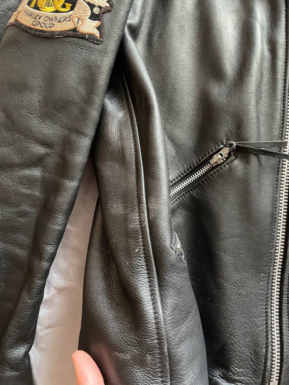 Harley Davidson Vintage Harley Davidson Leather Jacket Size US XL / EU 56 / 4 - 16 Thumbnail