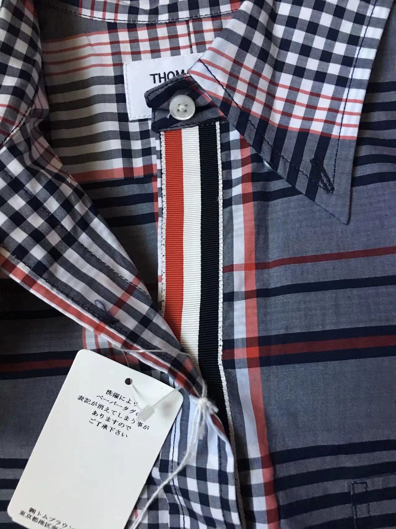 Thom Browne Thom Browne Women's Plaid Sleeveless Cotton Shirt Size S / US 4 / IT 40 - 6 Thumbnail