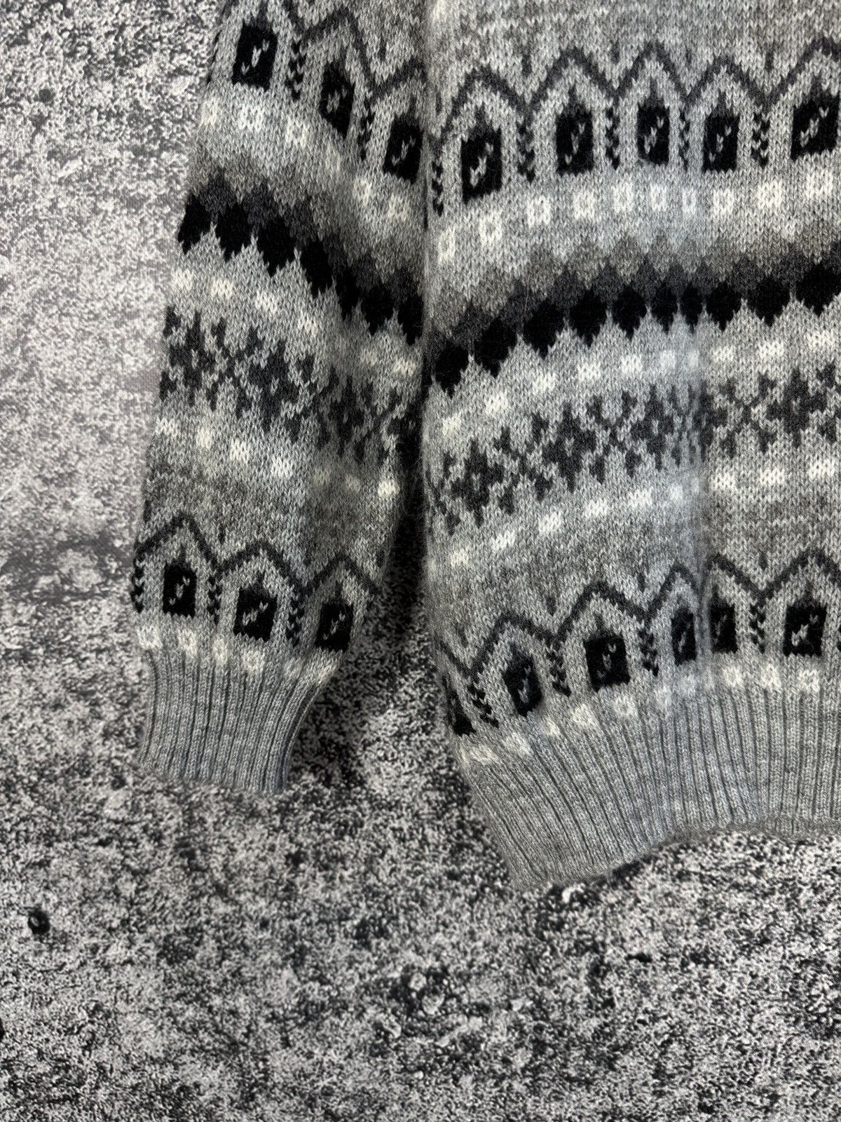 Other Alpaca Fina Sweater Fair Isle Pattern Wool Soft Knit Size S Size S / US 4 / IT 40 - 4 Thumbnail