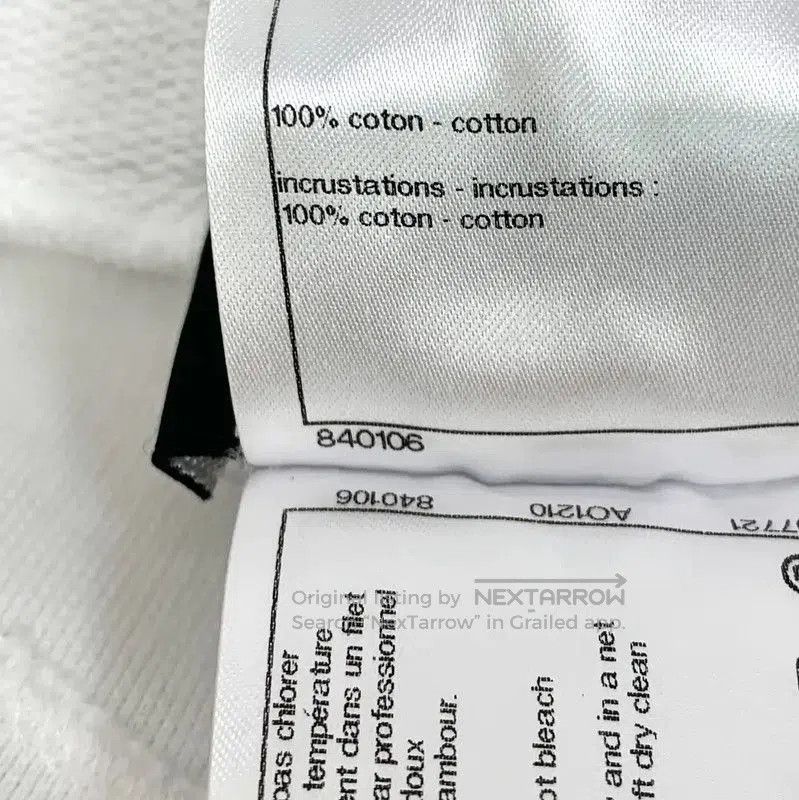 Chanel Chanel White Cotton Casual Pants for Women . Size 23" - 8 Thumbnail