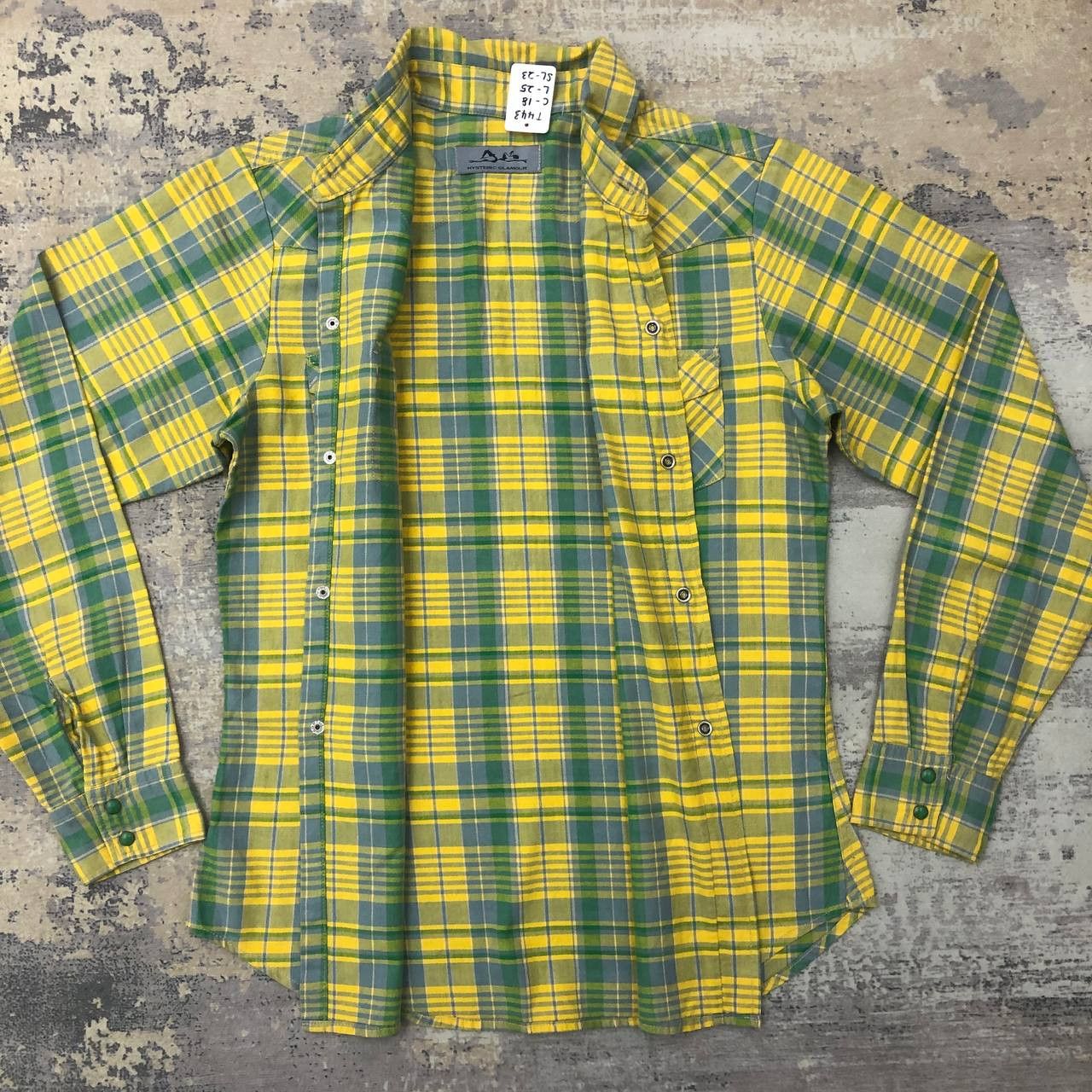 Hysteric Glamour T443 HYSTERIC GLAMOUR WESTERN FLANNEL SHIRTS Size US S / EU 44-46 / 1 - 3 Thumbnail