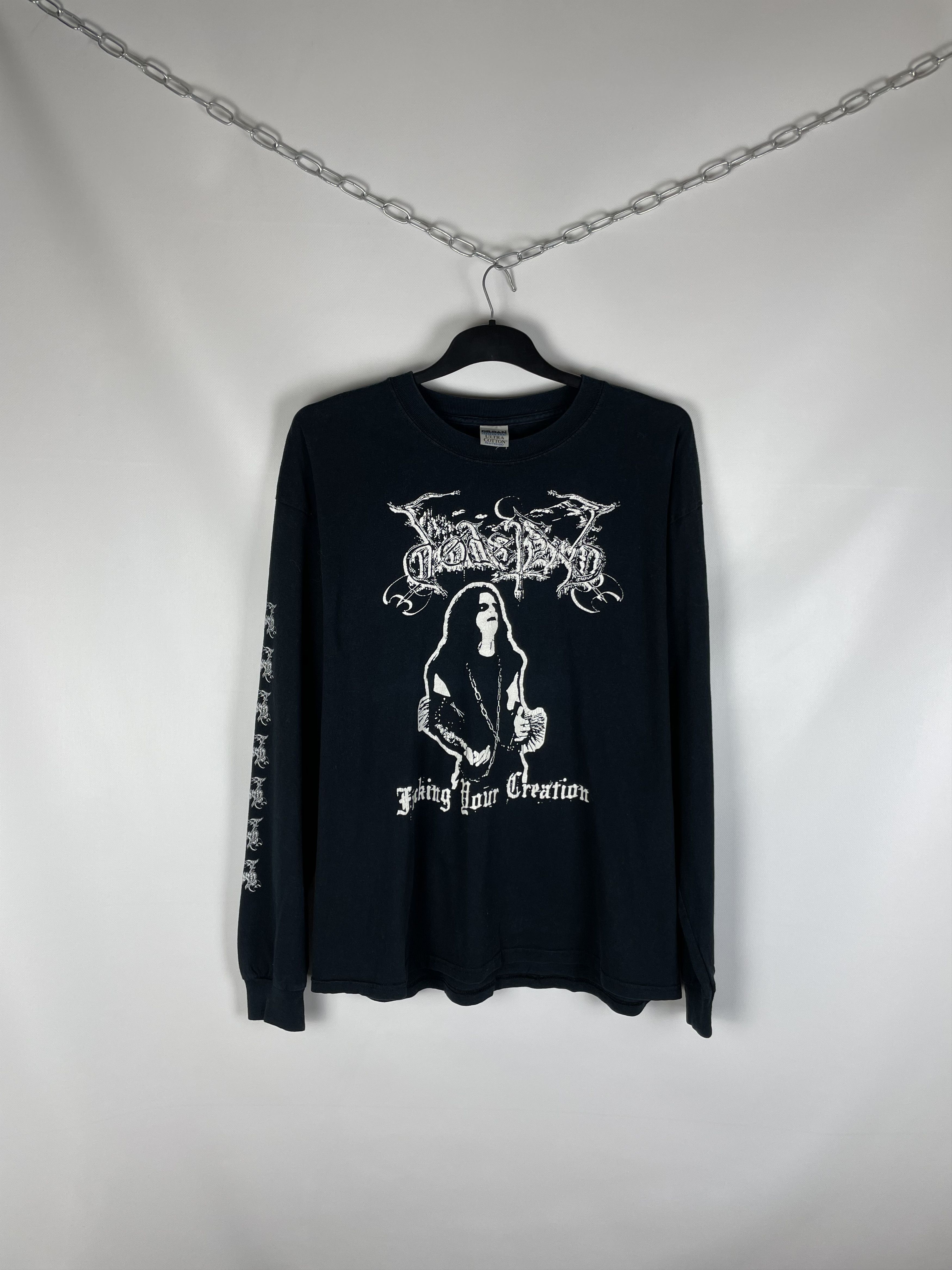 Band Tees Vintage 90s Rock Black Long Sleeve Size US XL / EU 56 / 4 - 1 Thumbnail