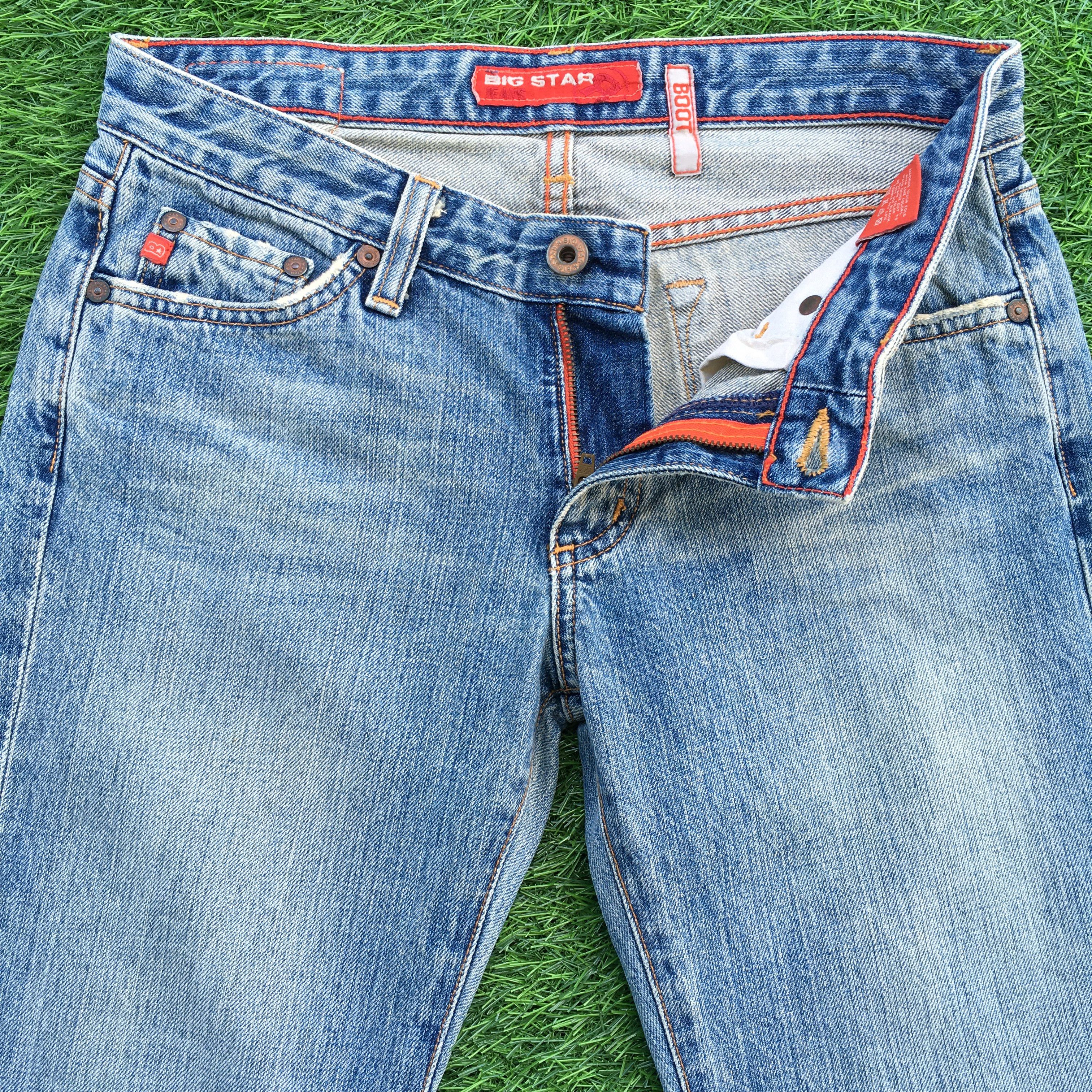 Big Star × Japanese Brand × Jean Big Star Bootcut Jeans D-1003 Size 26" / US 2 / IT 38 - 3 Thumbnail