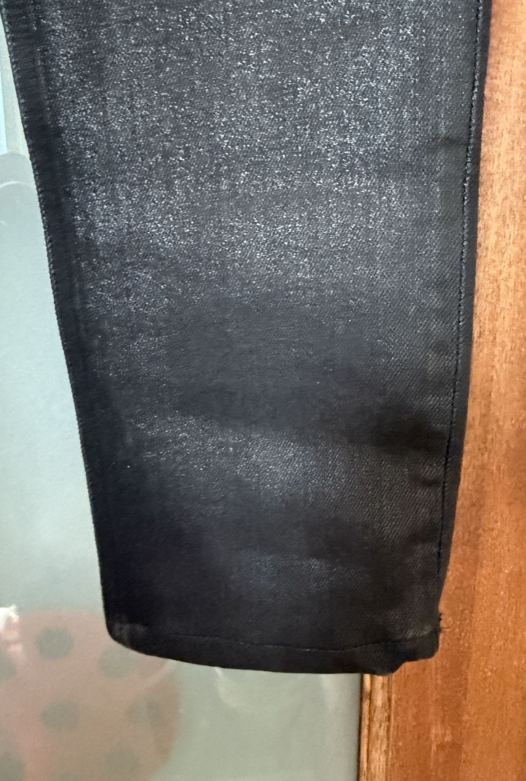 Rag & Bone Rag & Bone Nina Coated Black High-Rise Ankle Skinny Jean Size 27" / US 4 / IT 40 - 8 Thumbnail