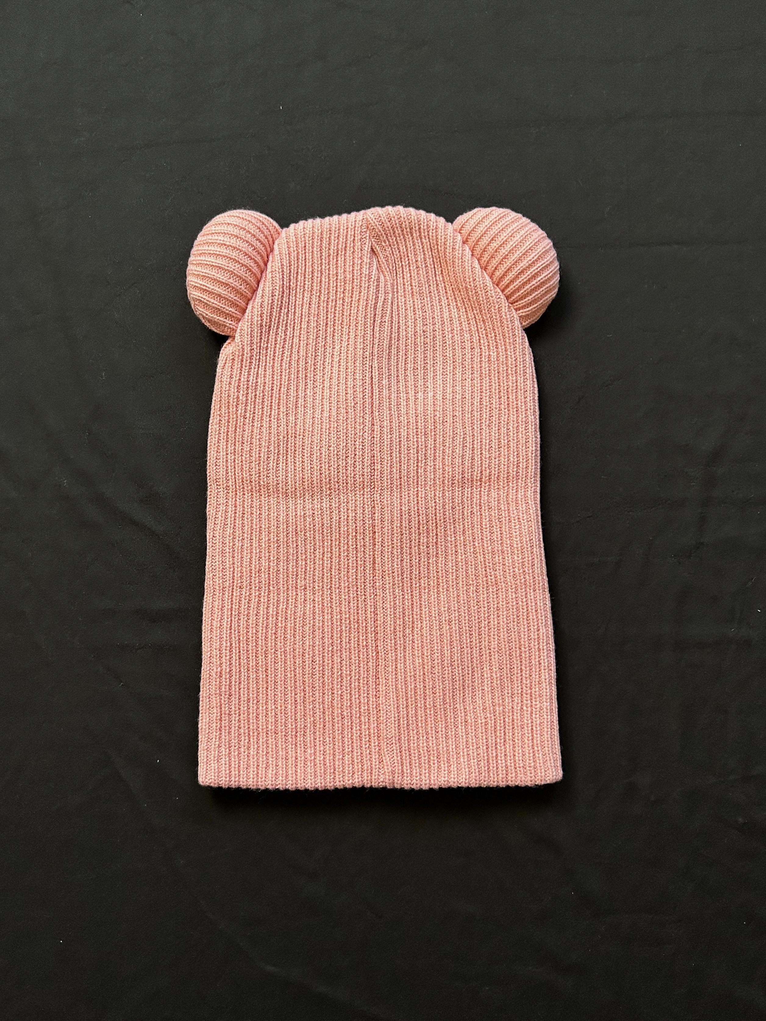 Japanese Brand Rare Box Boys Retro Hearts Pink Balaclava Ski Mask OS Size ONE SIZE - 7 Thumbnail