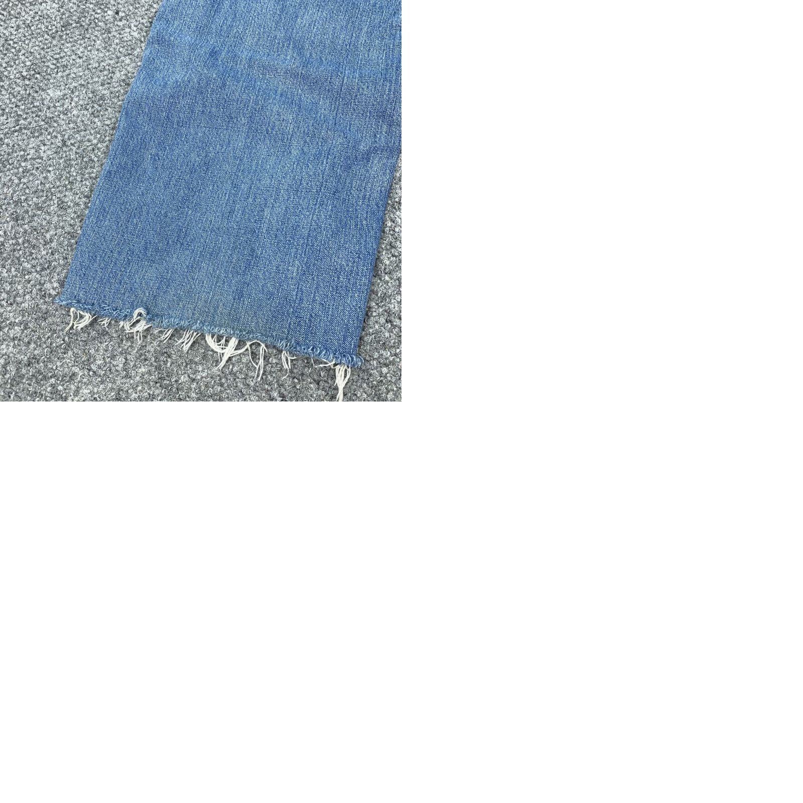 Vintage VINTAGE American Eagle Jeans Mens 32x28 Carpenter Baggy Frayed Hem 90s Y2K Blue Denim Straight Size US 32 / EU 48 - 11 Thumbnail